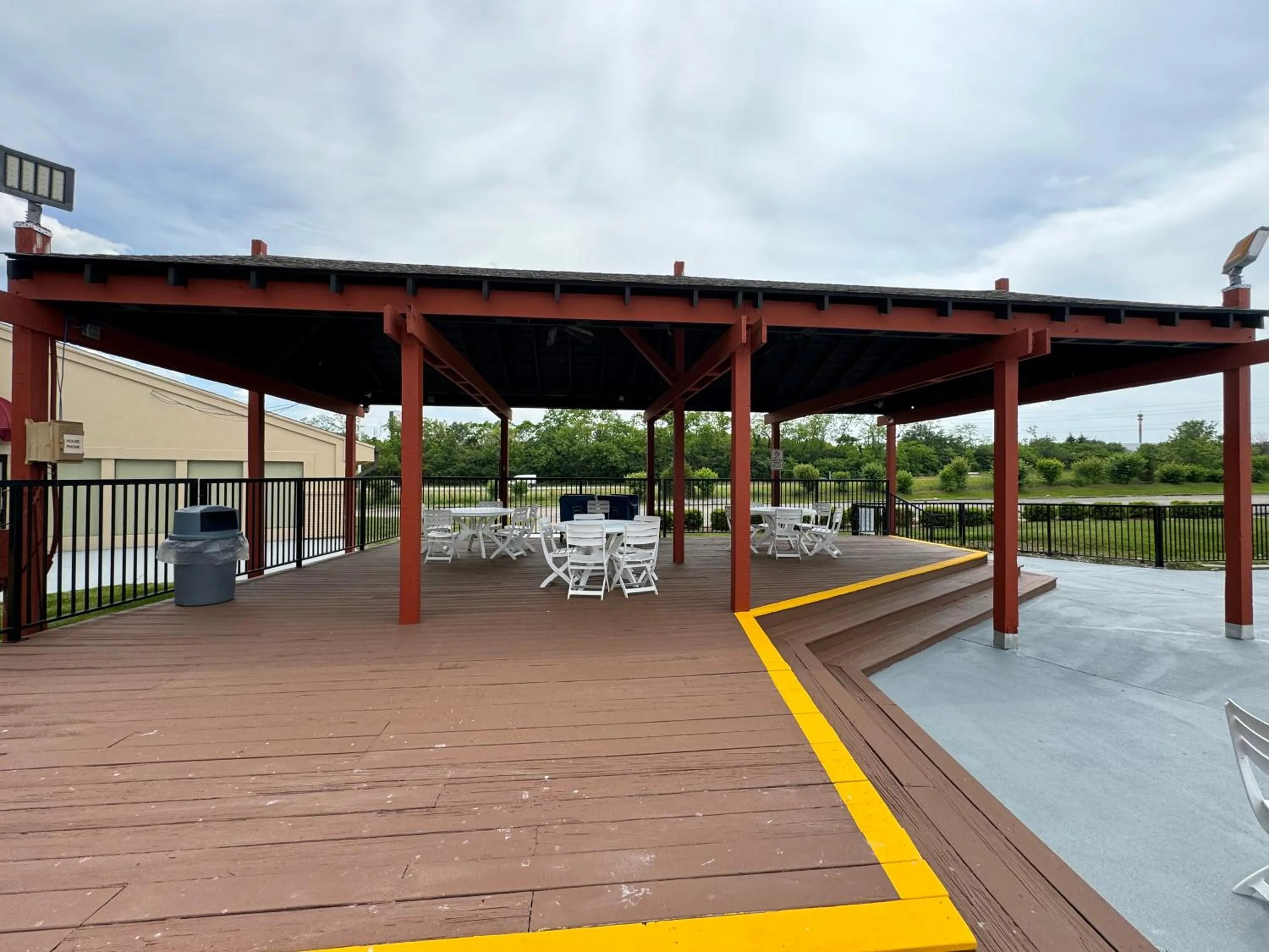 Balcony/Terrace in Quality Inn Mason Near Kings Island