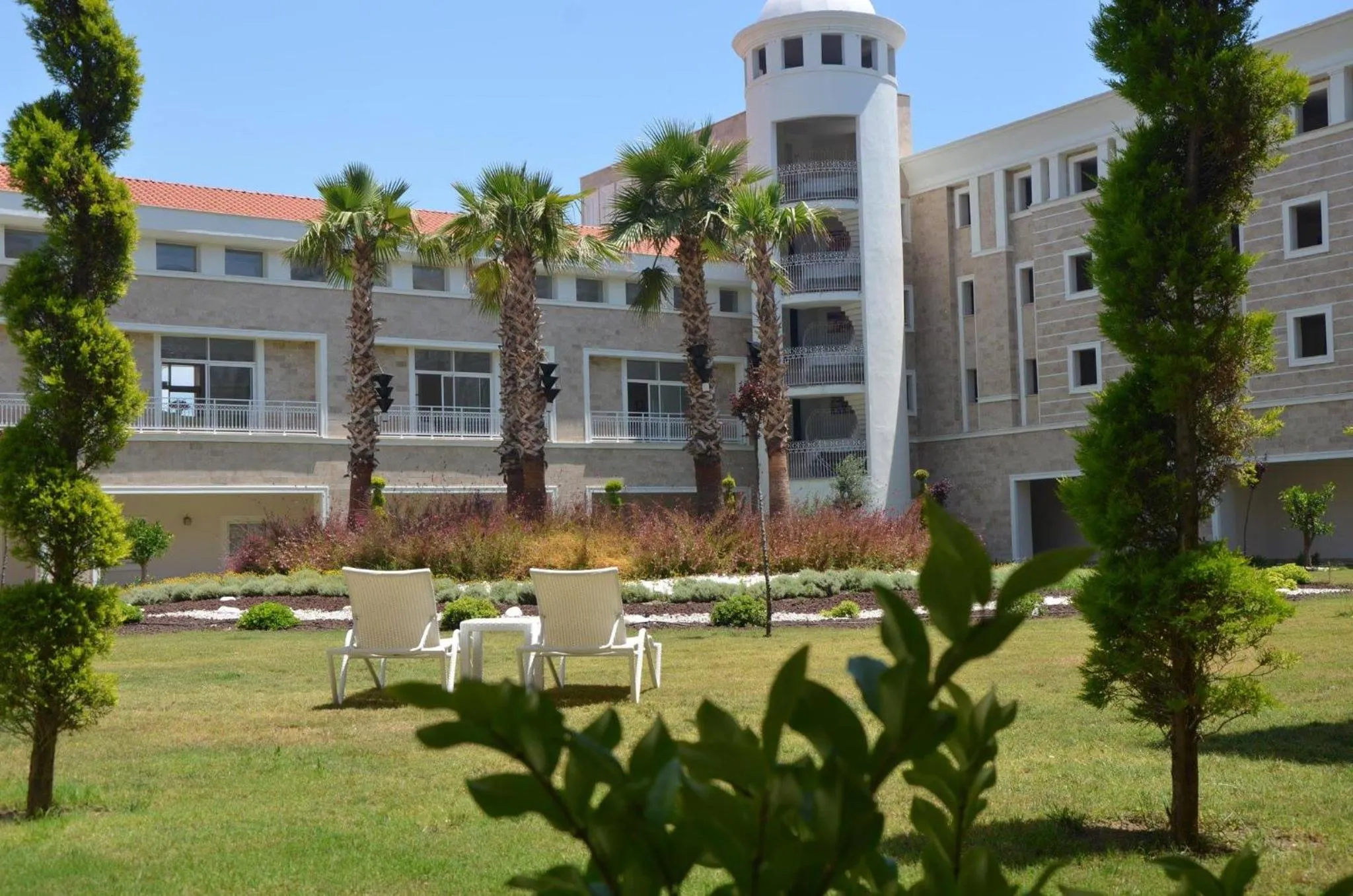 Property building in Andriake Beach Club Hotel - All Inclusive