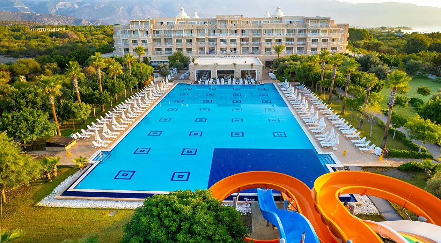 Pool view in Andriake Beach Club Hotel - All Inclusive