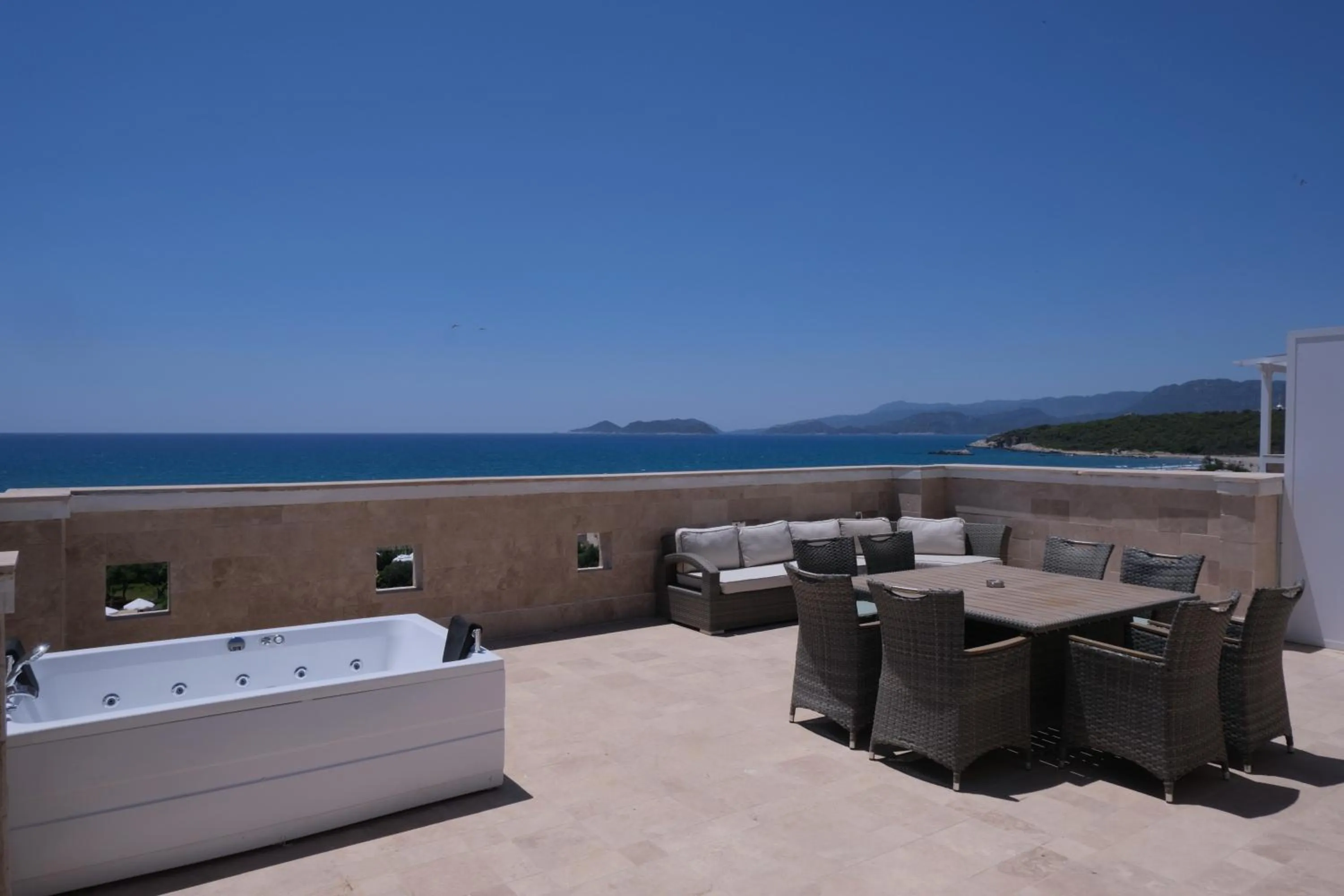 View (from property/room) in Andriake Beach Club Hotel - All Inclusive