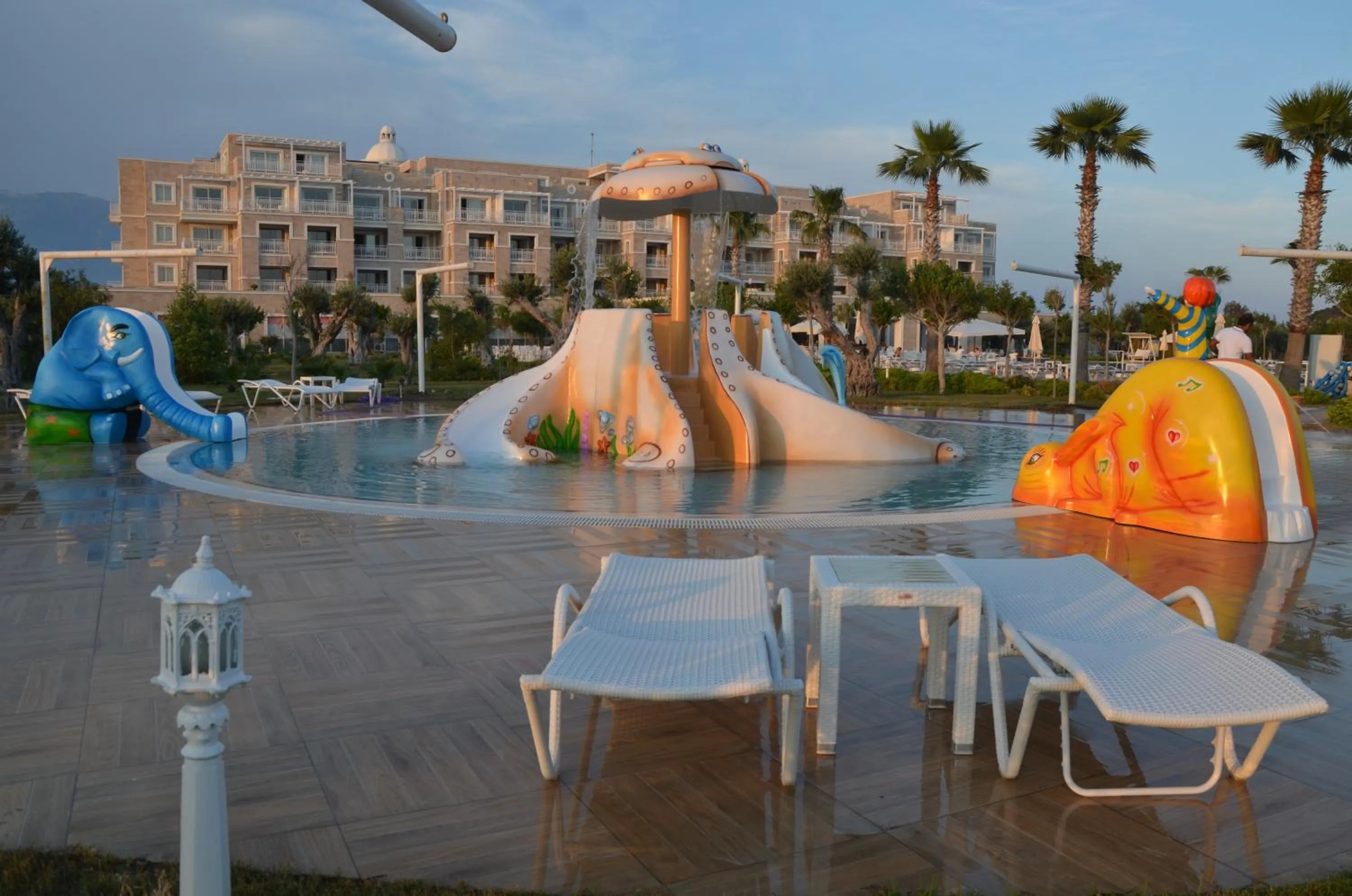 Children play ground in Andriake Beach Club Hotel - All Inclusive