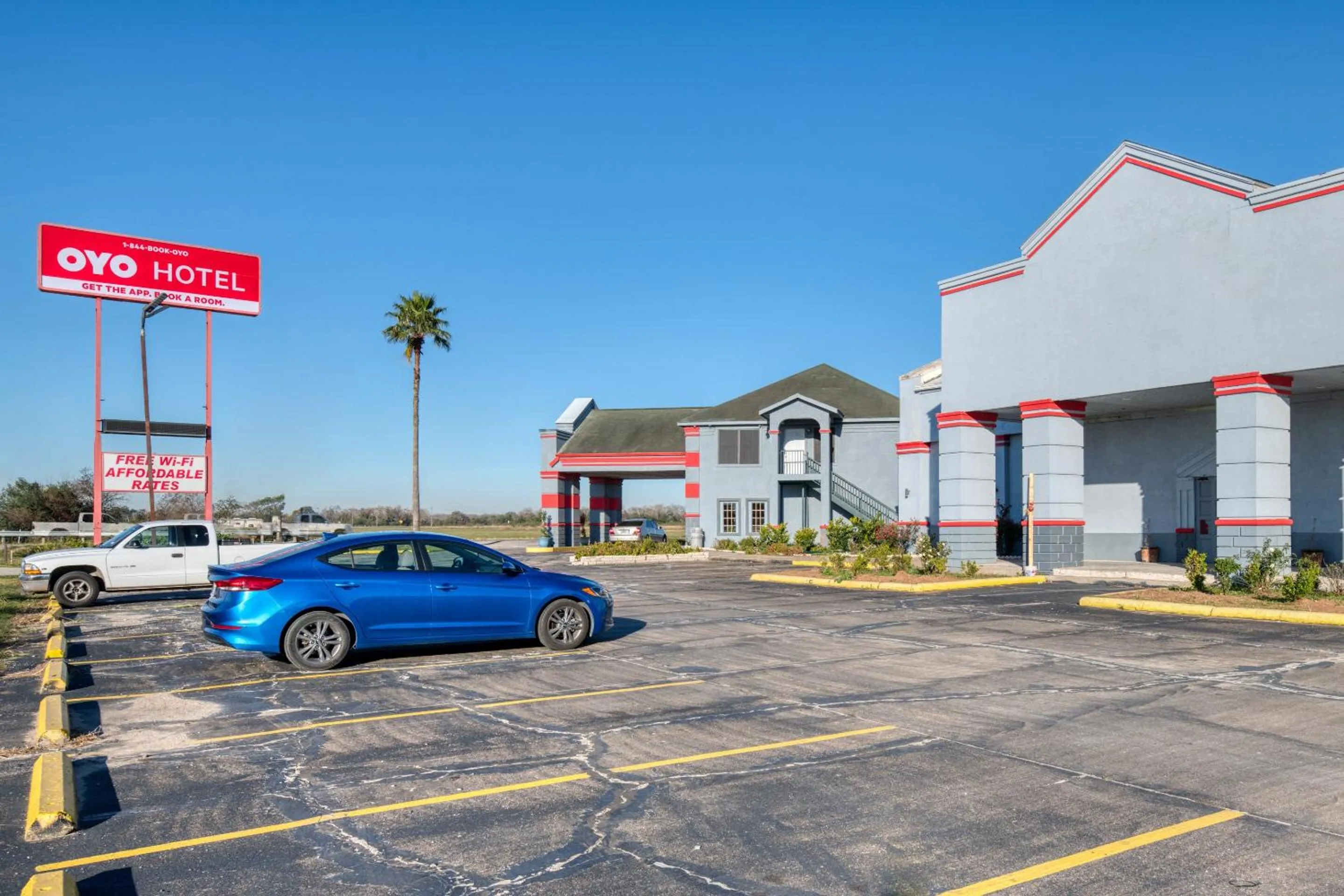 On site in OYO Hotel Rosenberg TX I-69