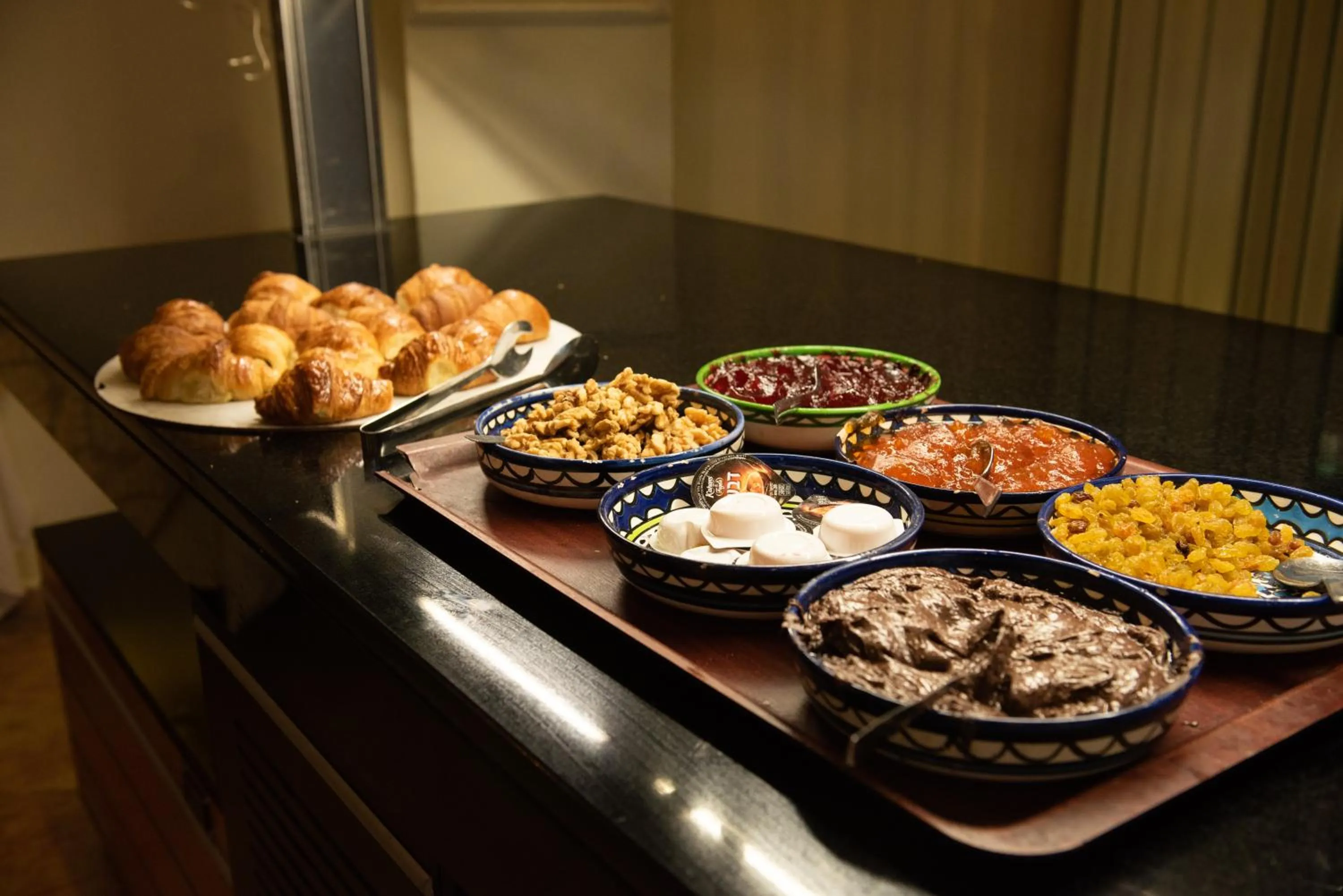 Buffet breakfast, Food in Christmas Hotel - Jerusalem