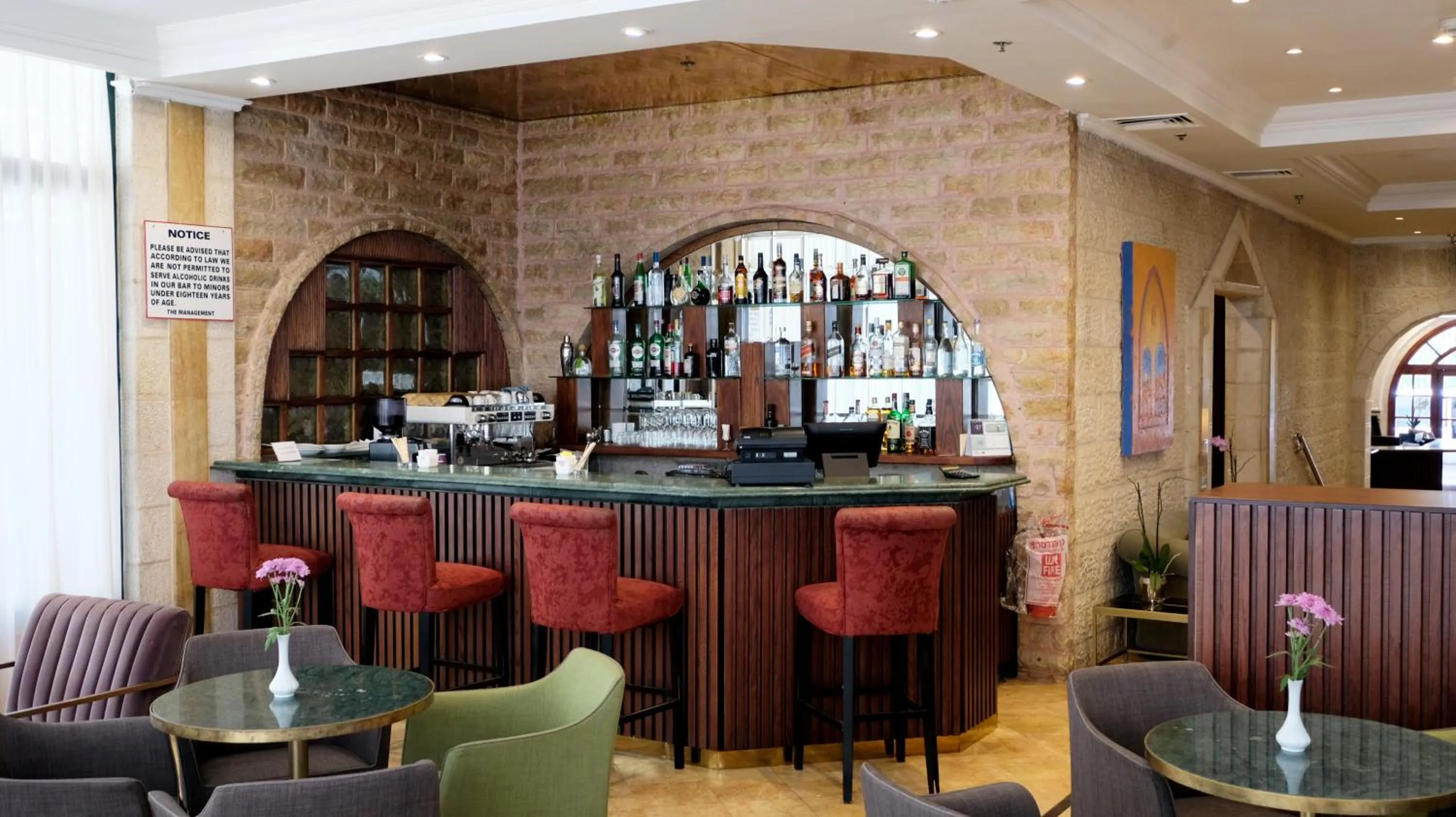 Lounge or bar, Lounge/Bar in Christmas Hotel - Jerusalem