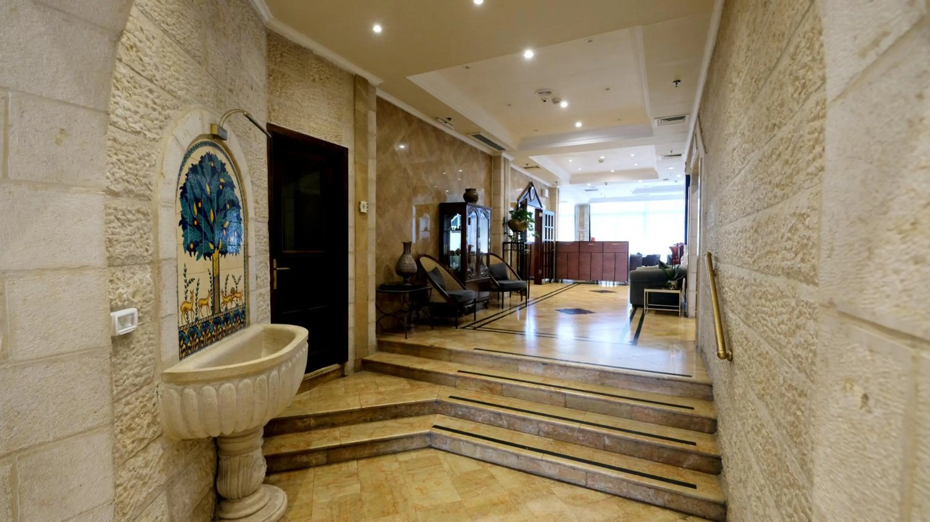 Lobby or reception in Christmas Hotel - Jerusalem