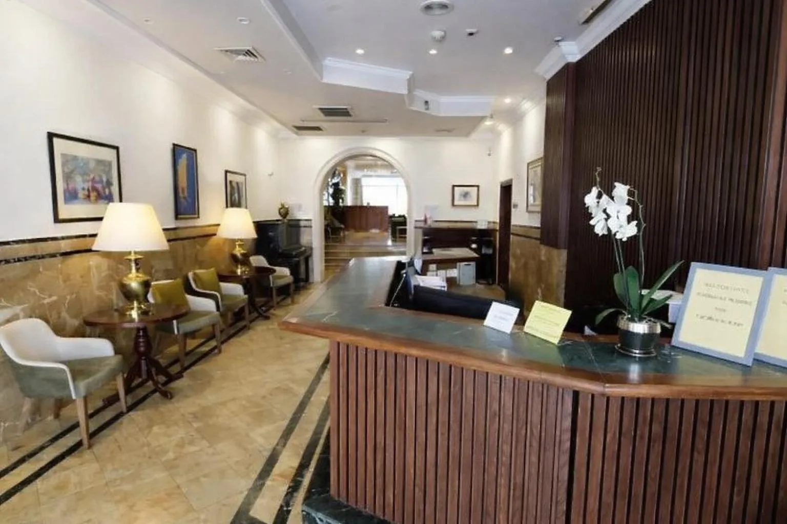 Lobby or reception in Christmas Hotel - Jerusalem