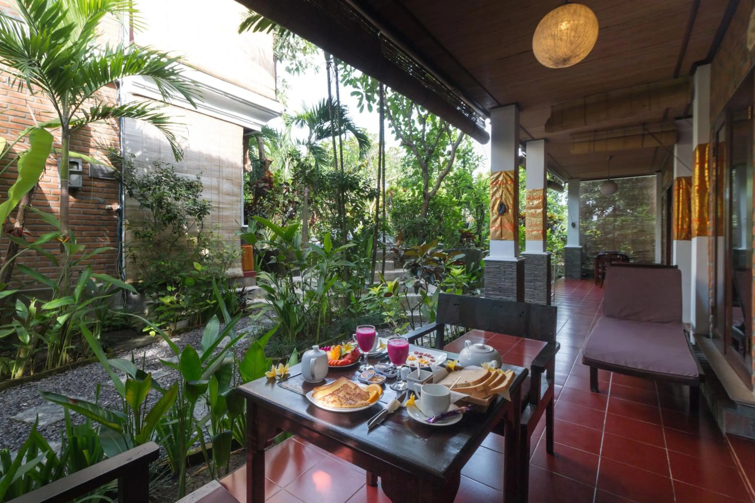 Balcony/Terrace in Tropical Bali Hotel