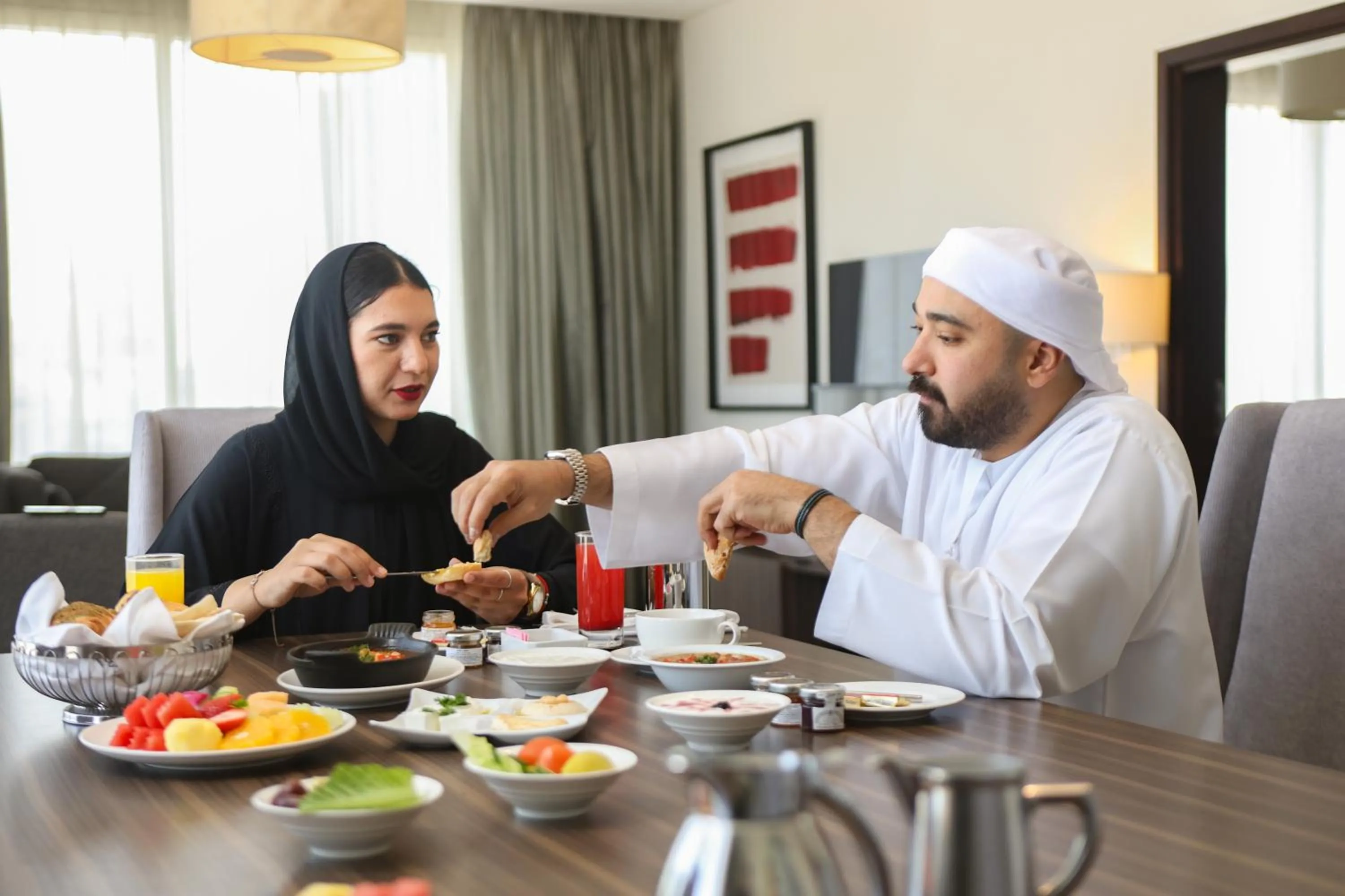 Food in Nassima Tower Hotel Apartments