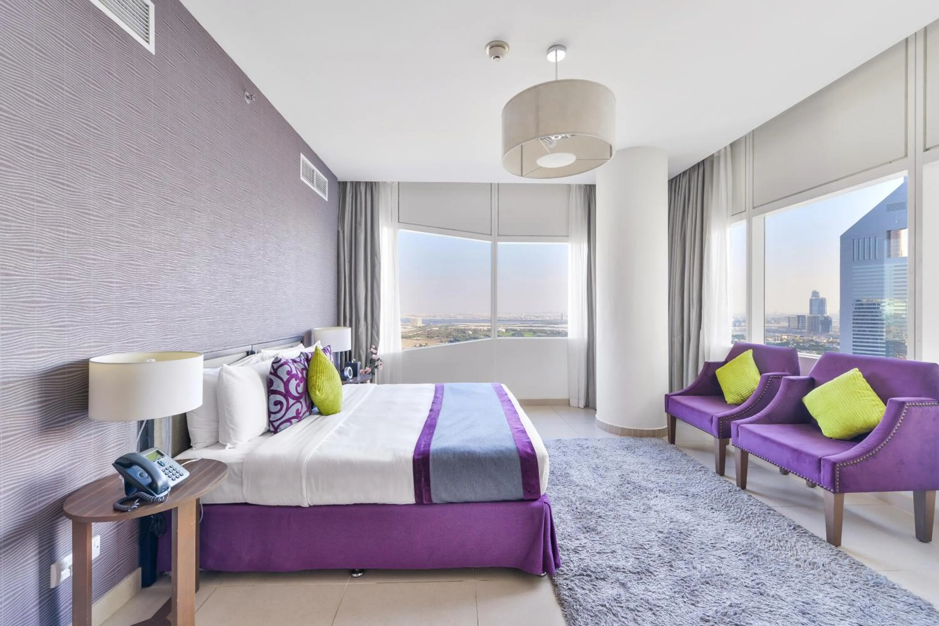 Photo of the whole room, Bed in Nassima Tower Hotel Apartments