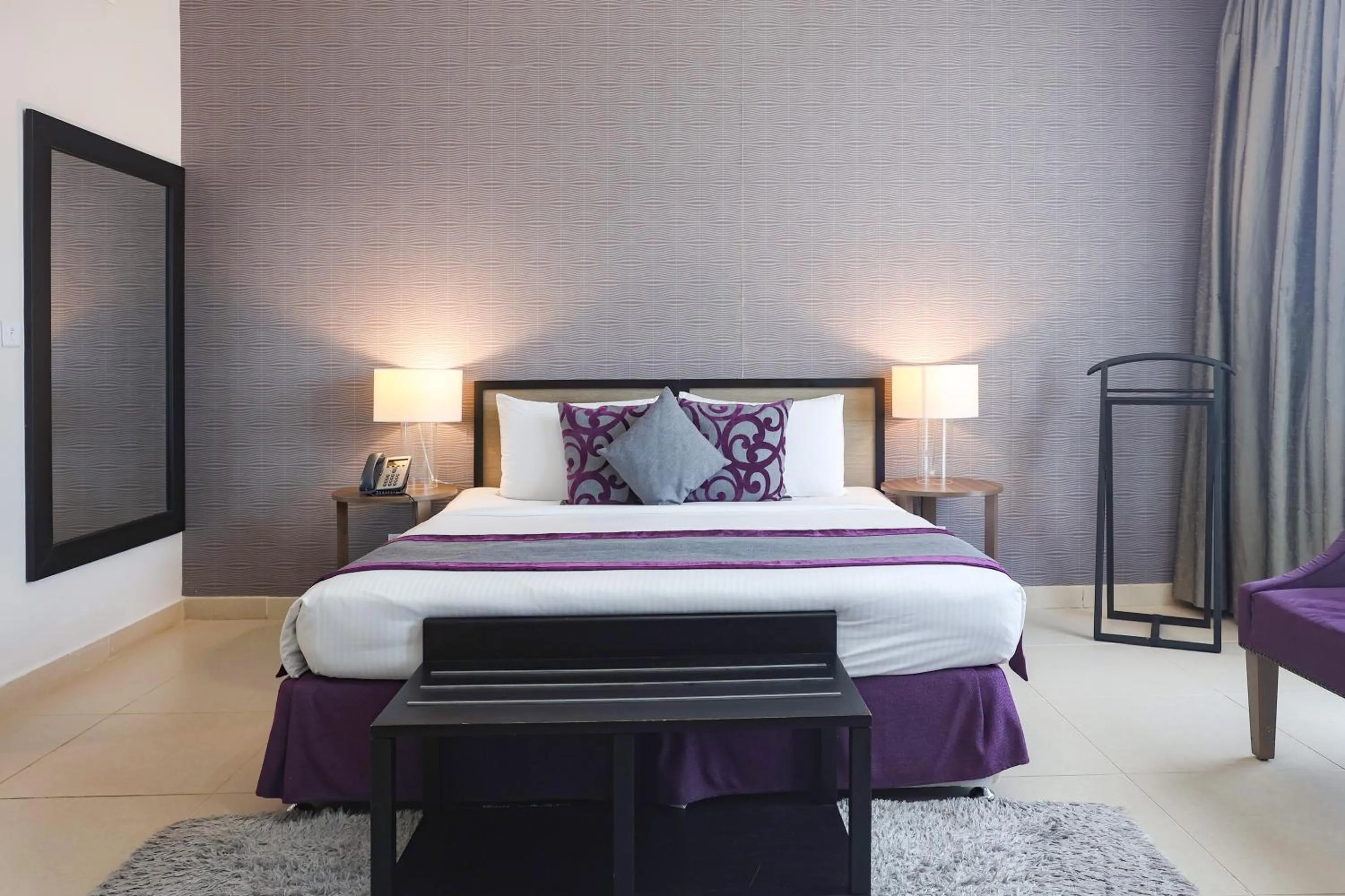 Bedroom, Bed in Nassima Tower Hotel Apartments