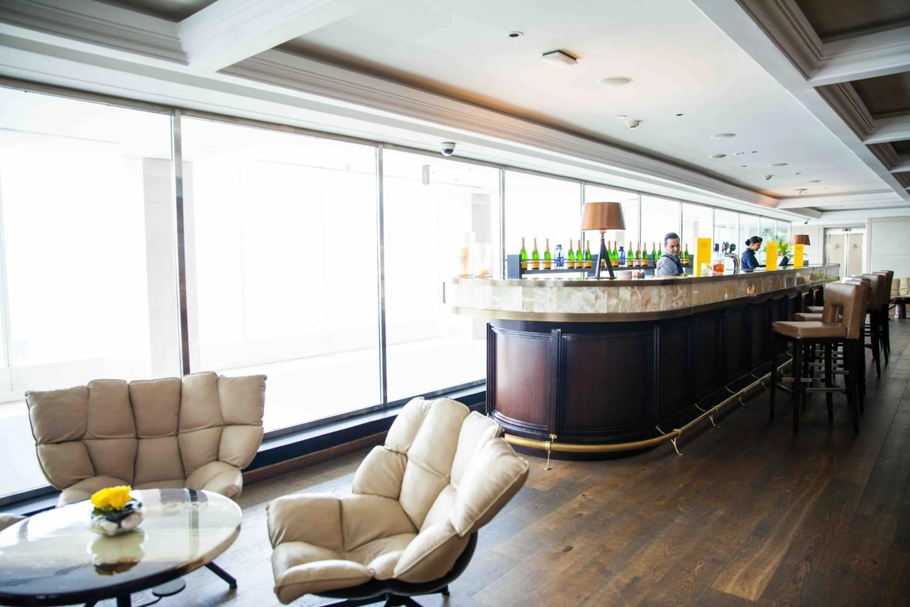 Lounge or bar in Nassima Tower Hotel Apartments