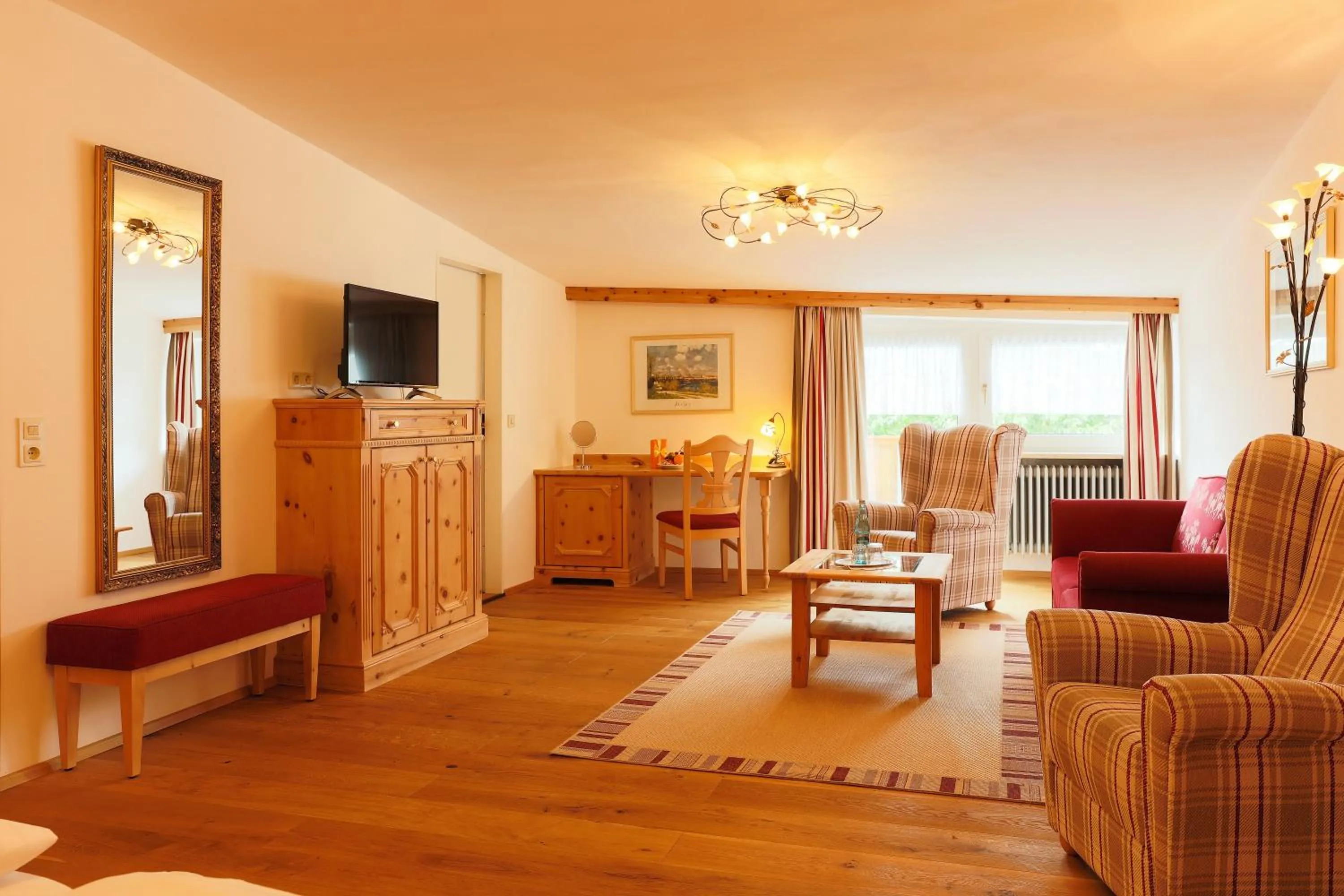 Living room in Sattelbogener Hof