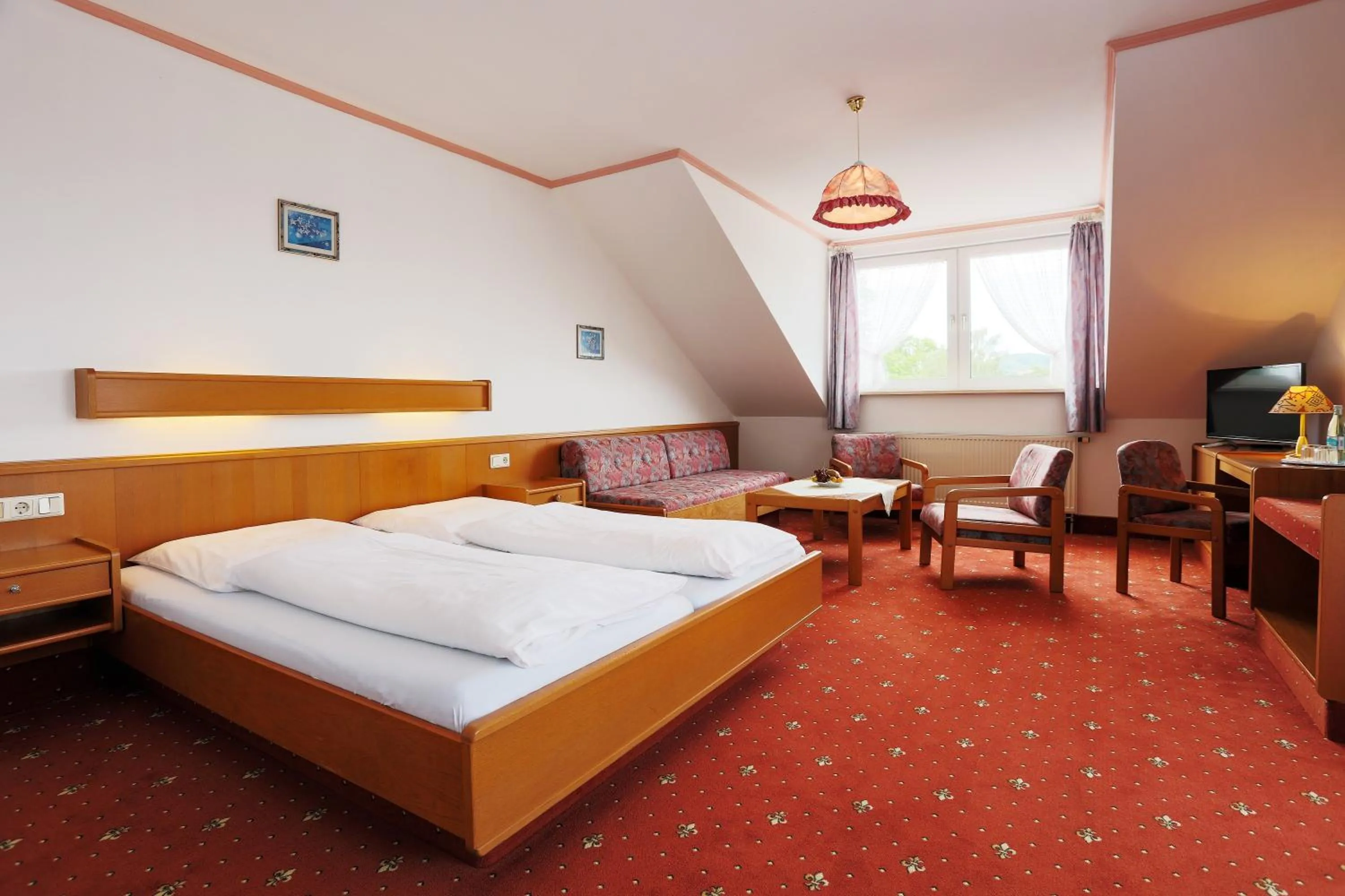 Bedroom, Bed in Sattelbogener Hof