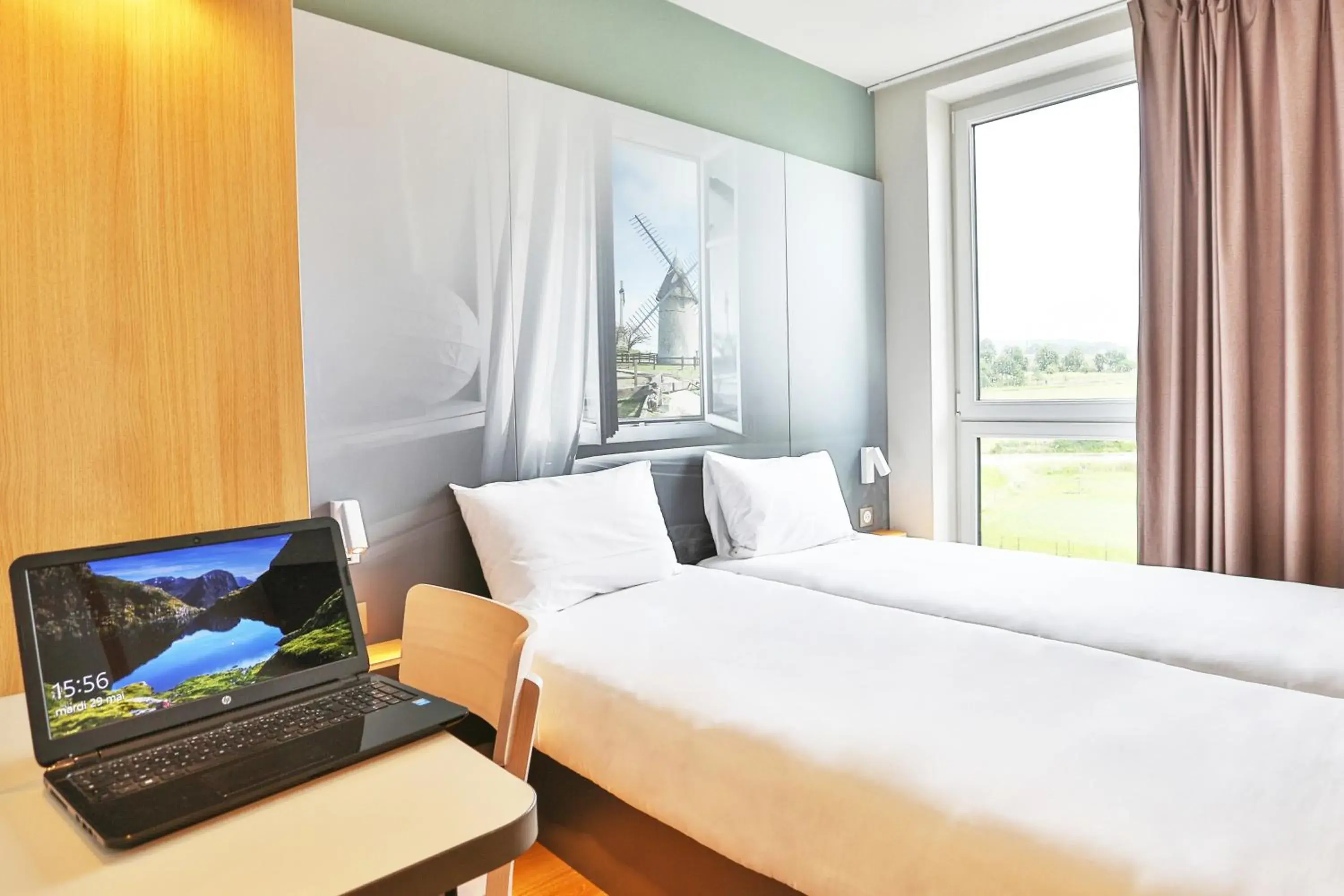 Twin Room in B&B HOTEL Les Herbiers Twin Room in B&B HOTEL Les Herbiers