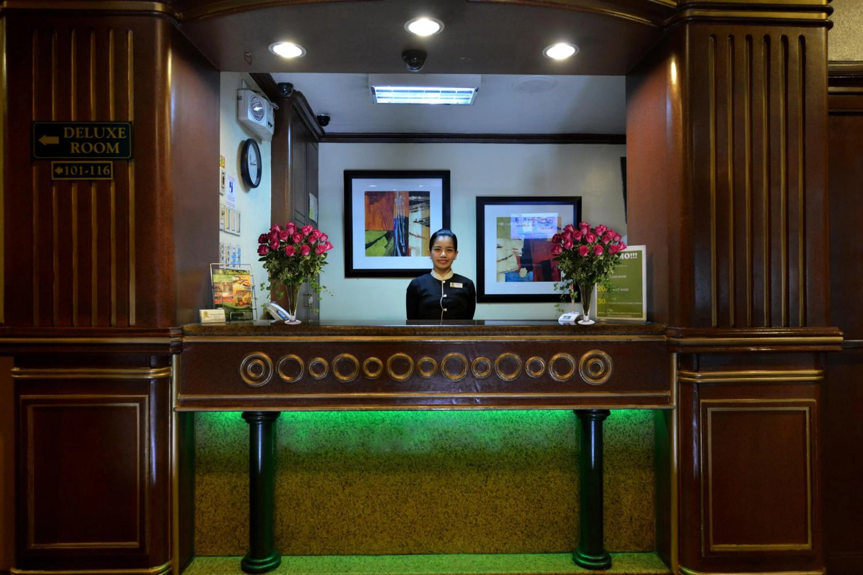 Lobby or reception in Paladin Hotel