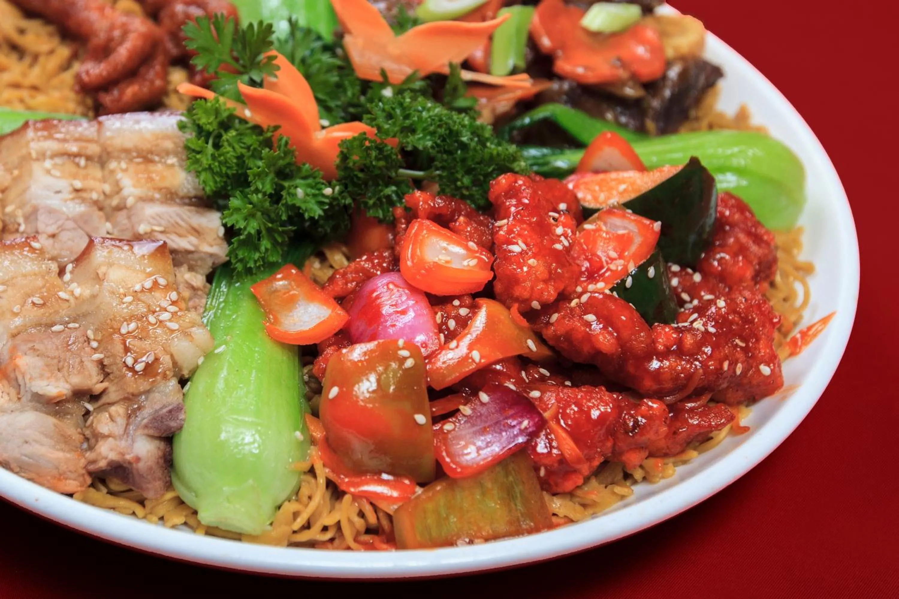 Food close-up in Paladin Hotel