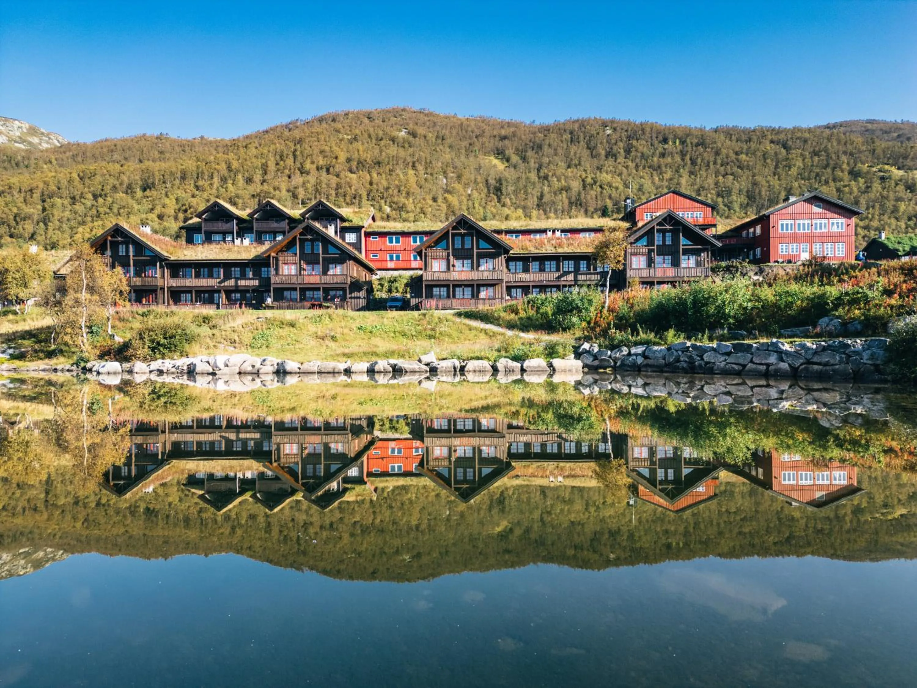 Property building in Vågslidtun Hotel