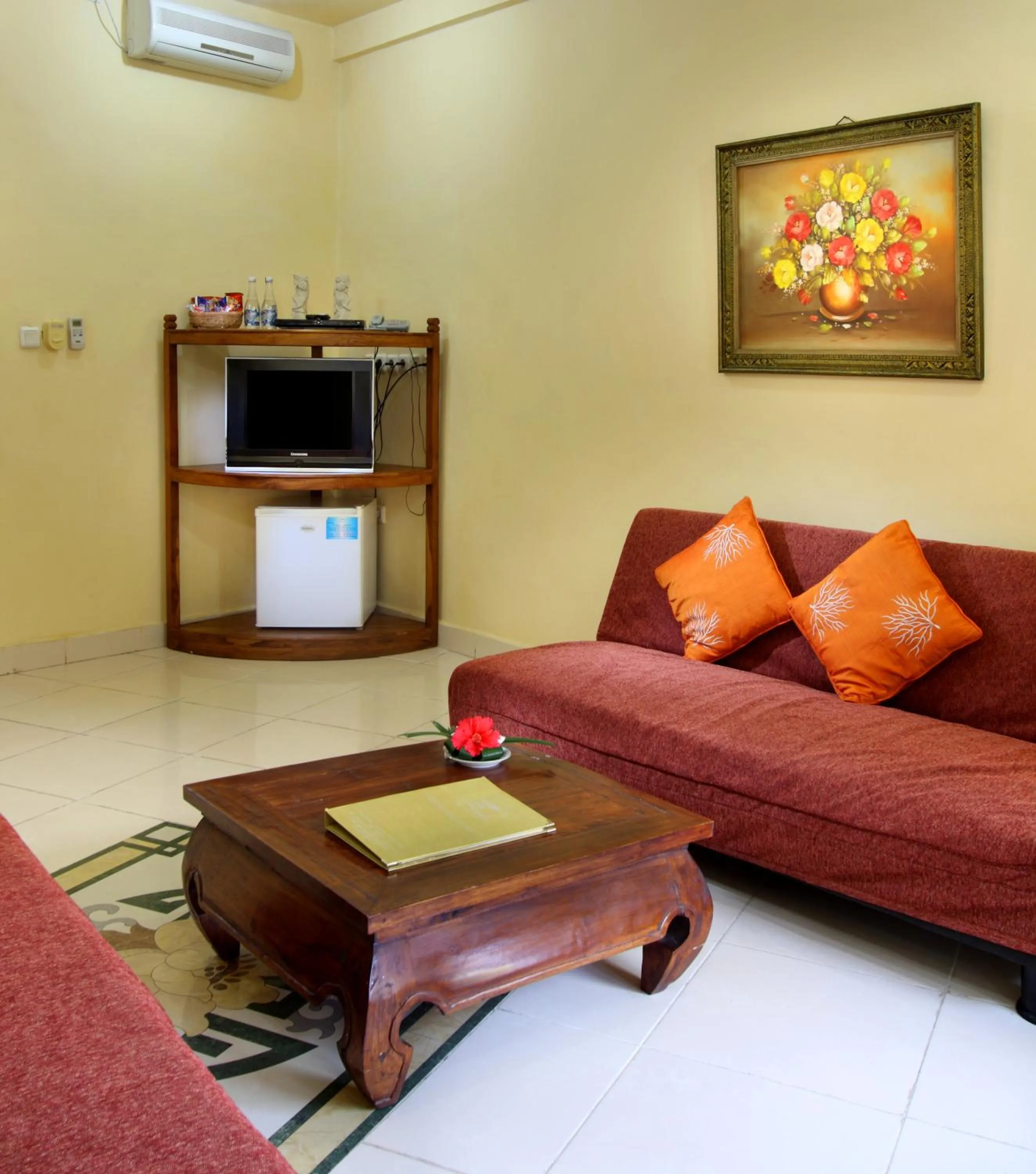 Living room in Bali Seascape Beach Club