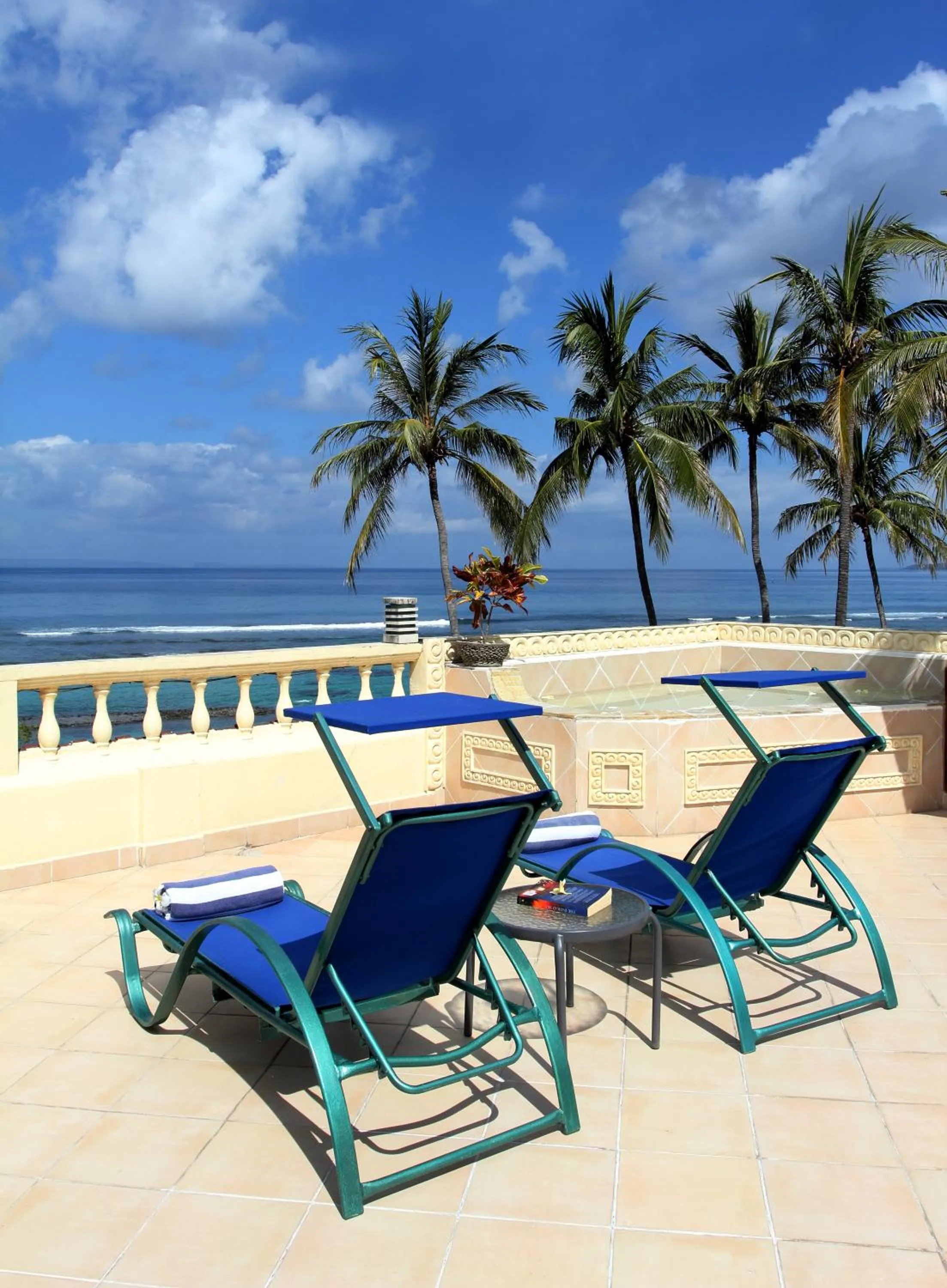 Bird's eye view in Bali Seascape Beach Club
