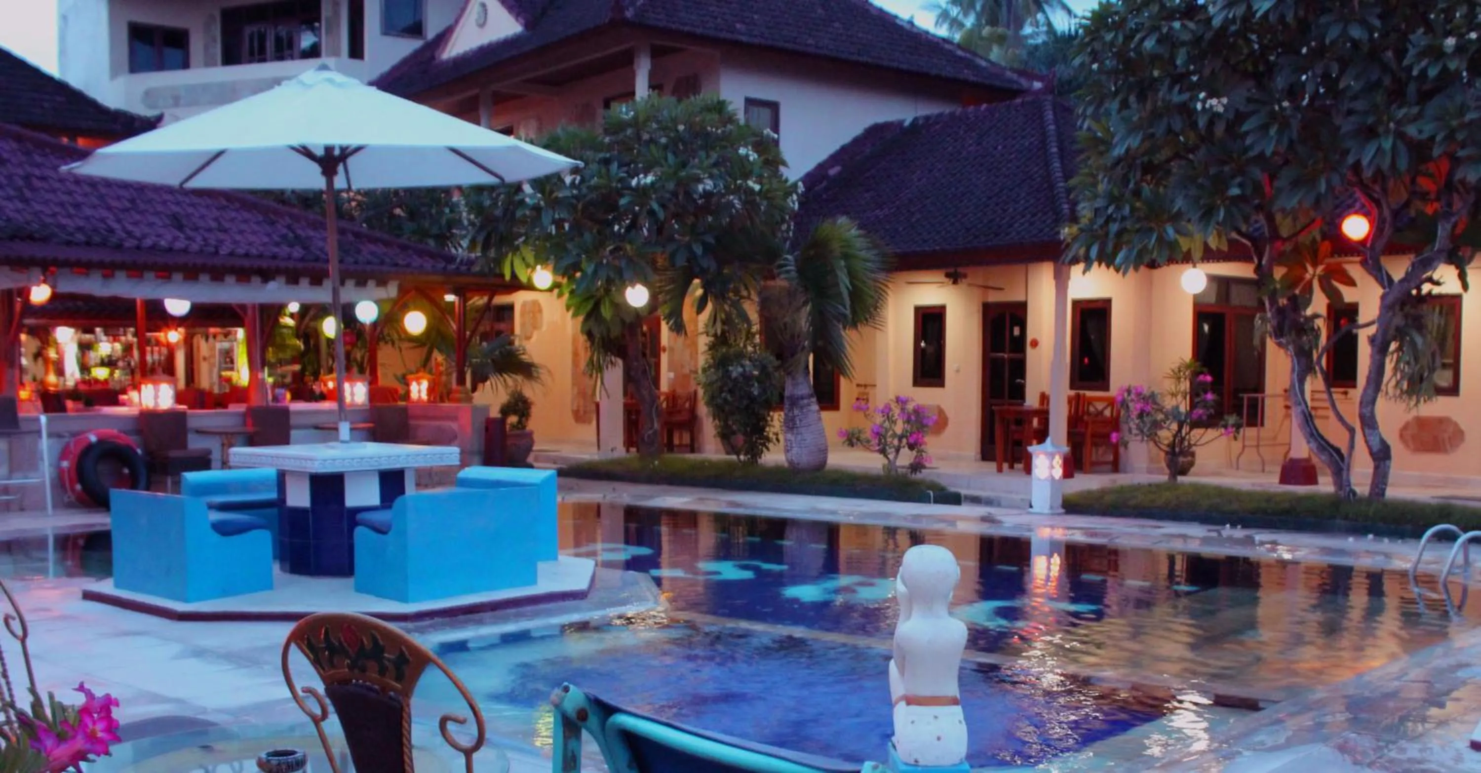 Swimming pool in Bali Seascape Beach Club