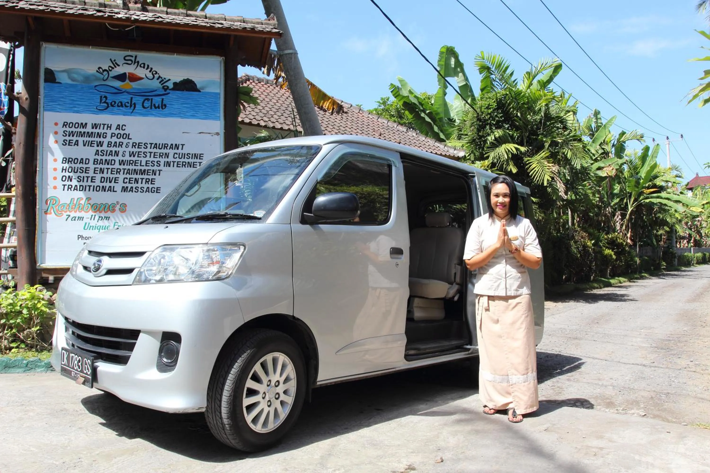 Facade/entrance in Bali Seascape Beach Club