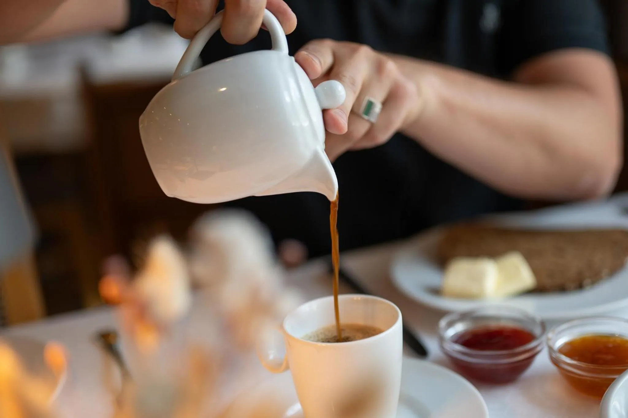 Breakfast in Hotel Burgstall