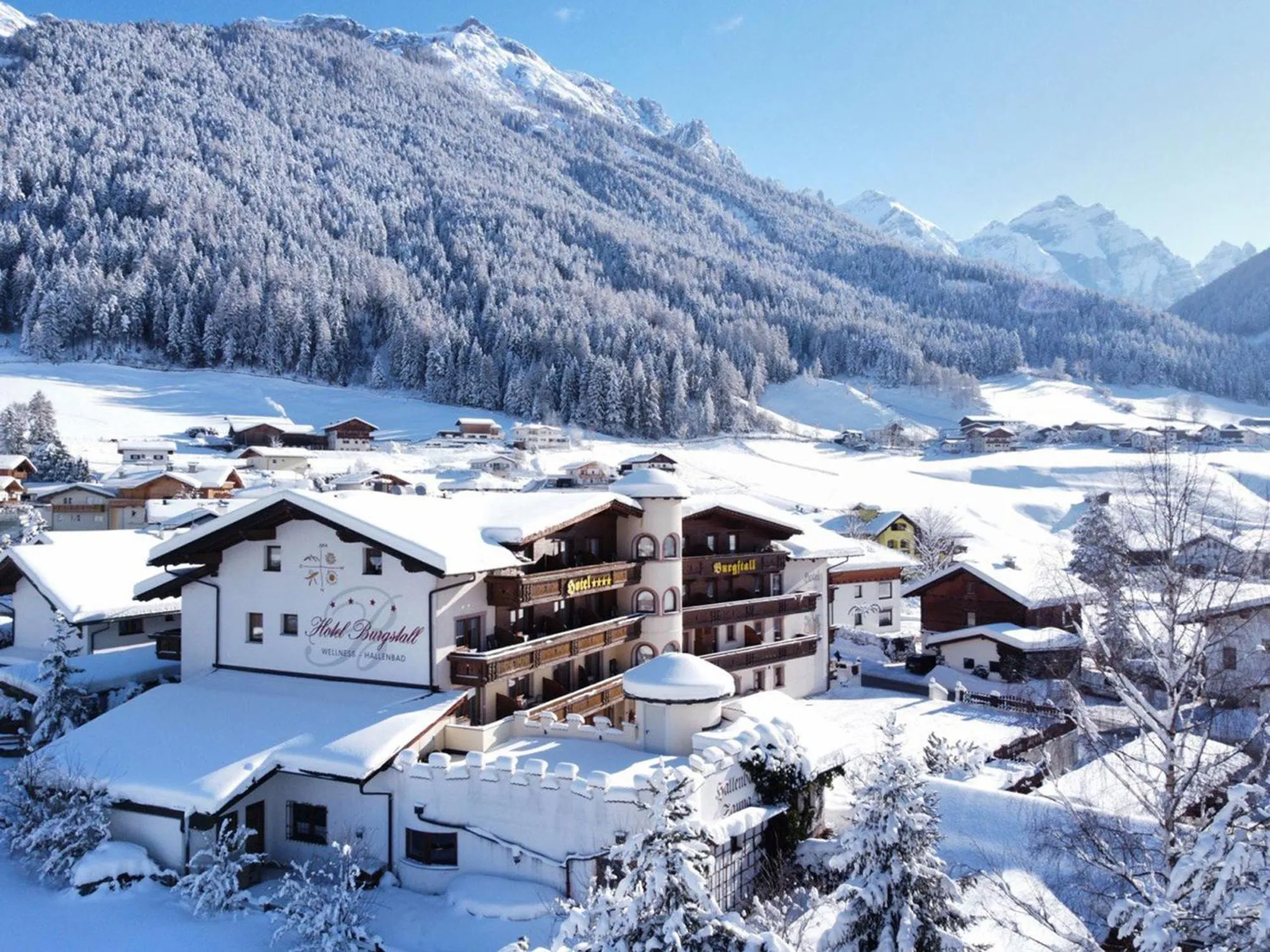 Property building in Hotel Burgstall