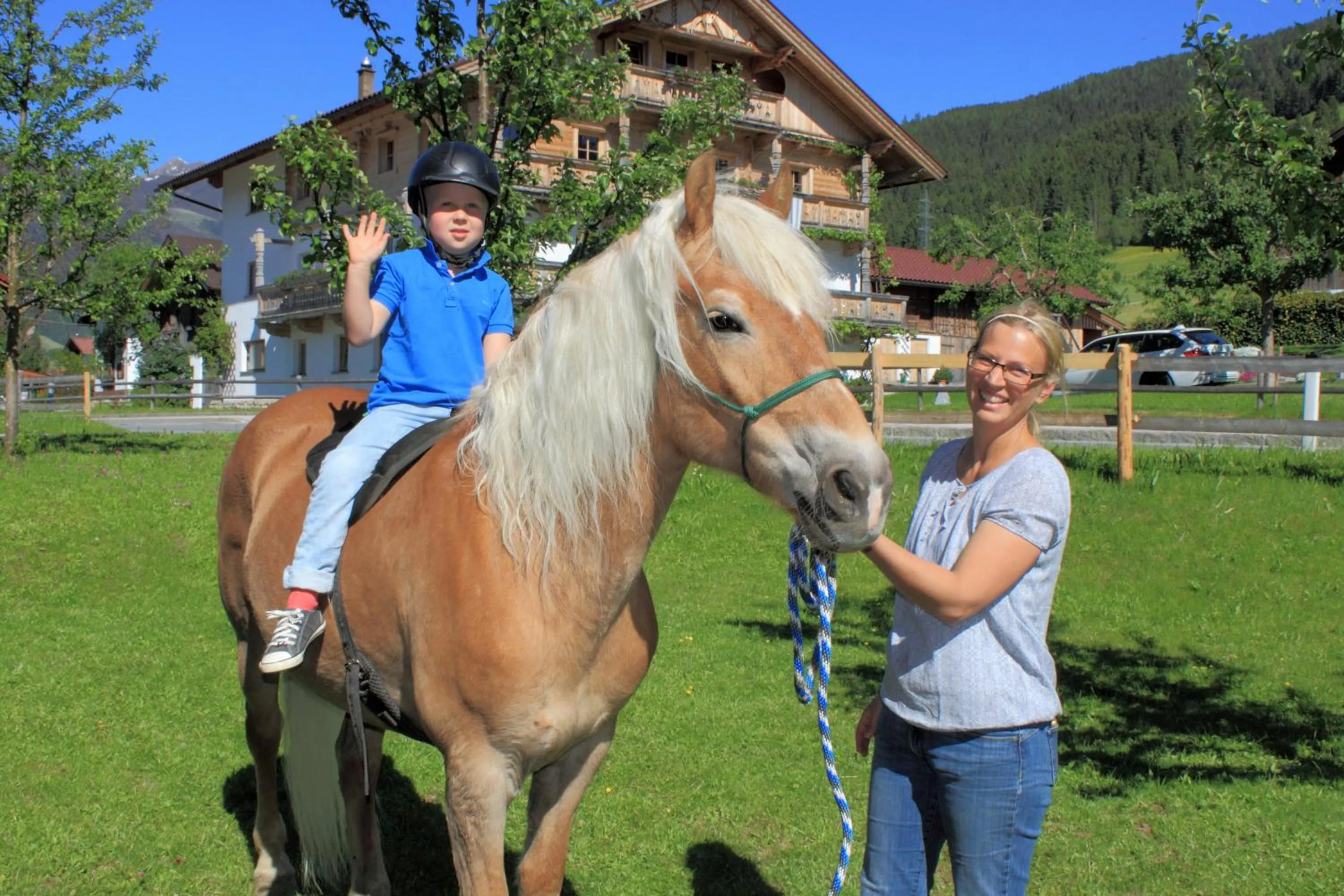 Horse-riding in Huaberhof Weerberg