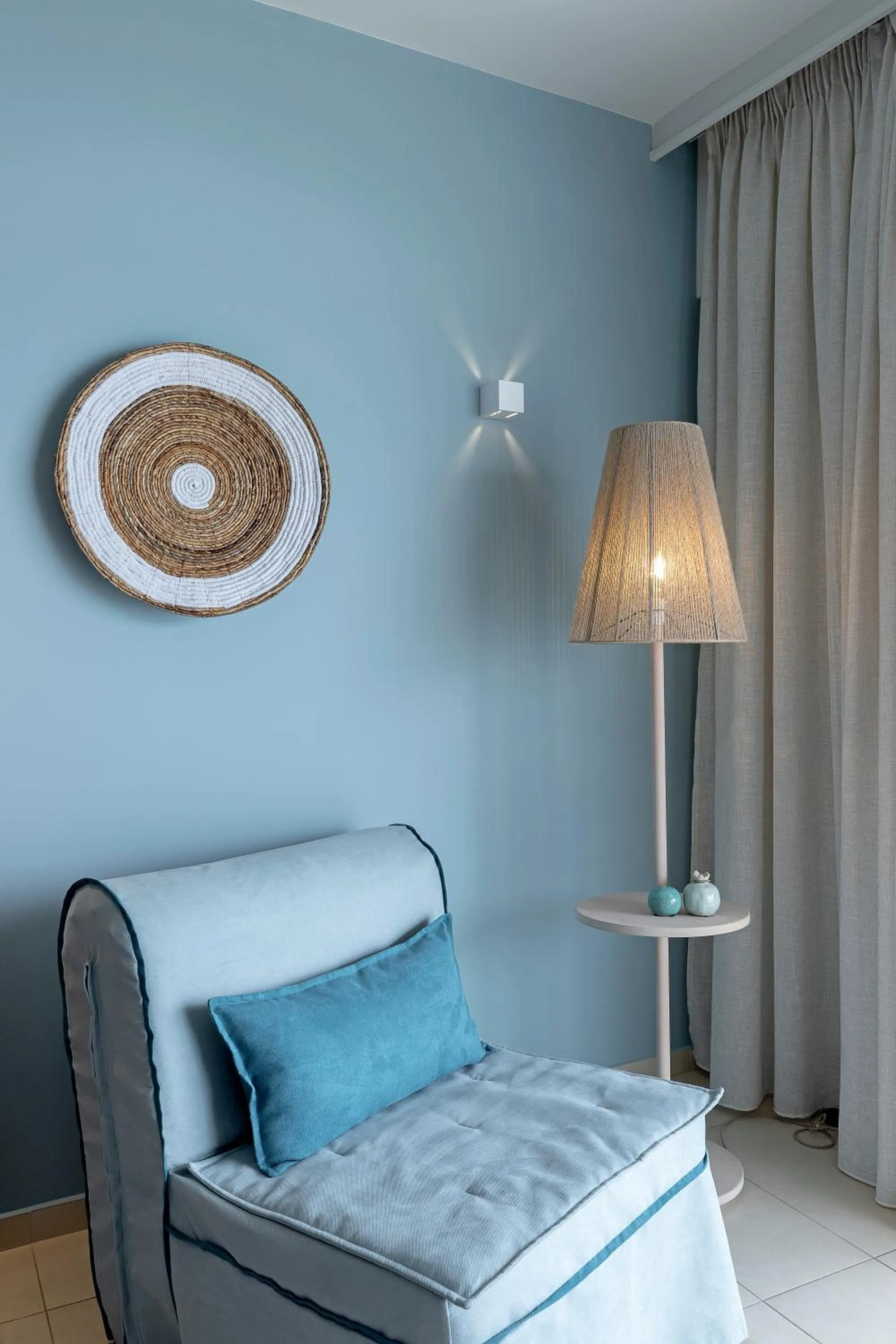 Seating area, Bed in Anastasia Hotel & Suites Mediterranean Comfort