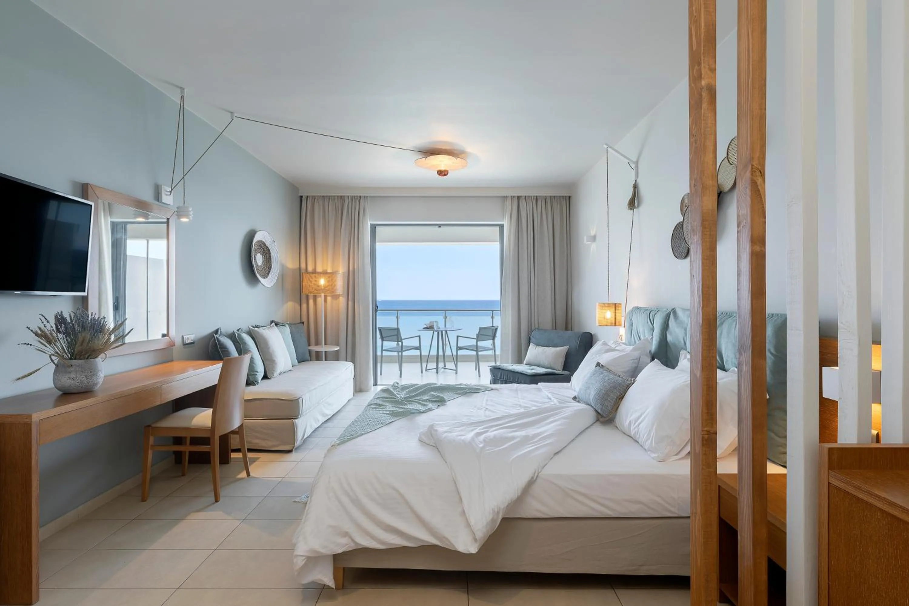 Photo of the whole room, Bed in Anastasia Hotel & Suites Mediterranean Comfort