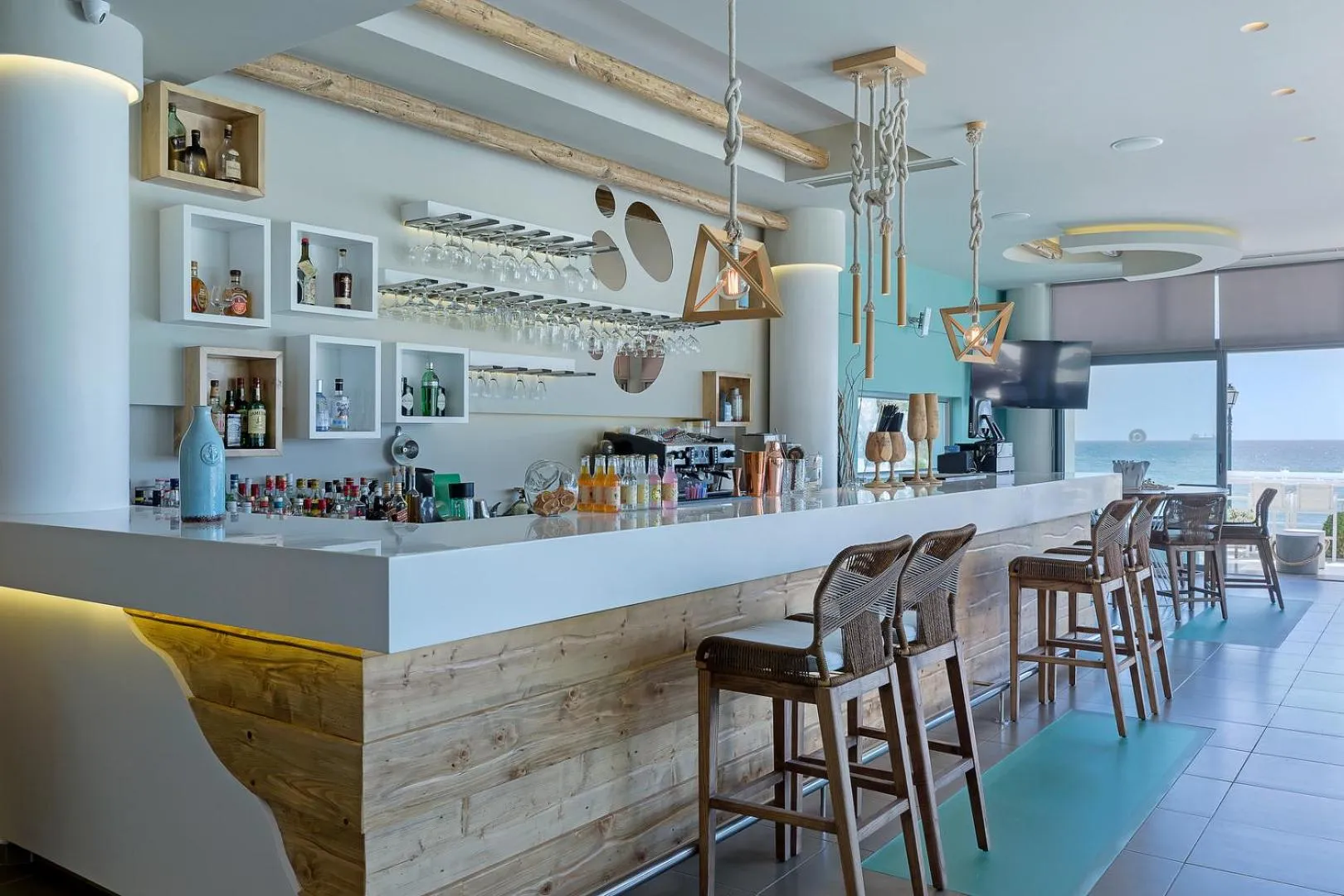 Lounge or bar in Anastasia Hotel & Suites Mediterranean Comfort