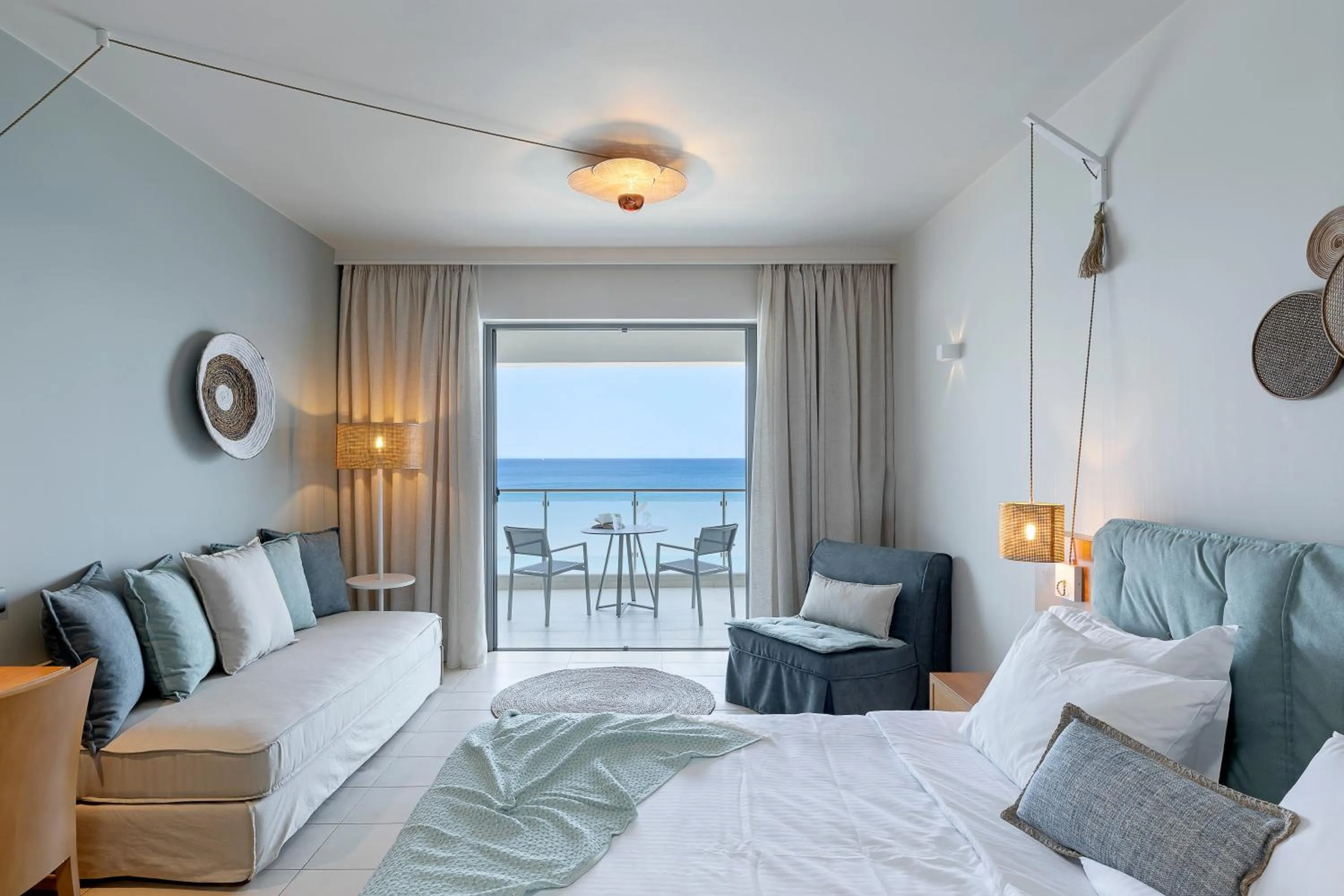 Sea view, Bed in Anastasia Hotel & Suites Mediterranean Comfort