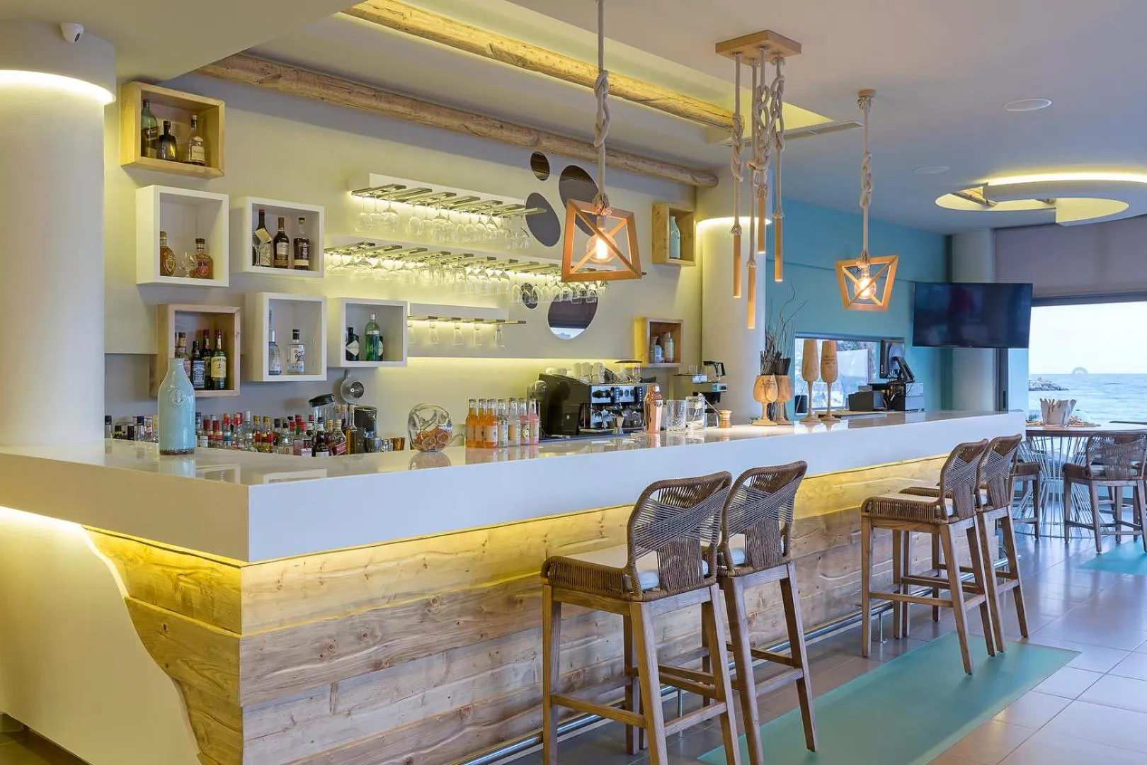 Lounge or bar in Anastasia Hotel & Suites Mediterranean Comfort