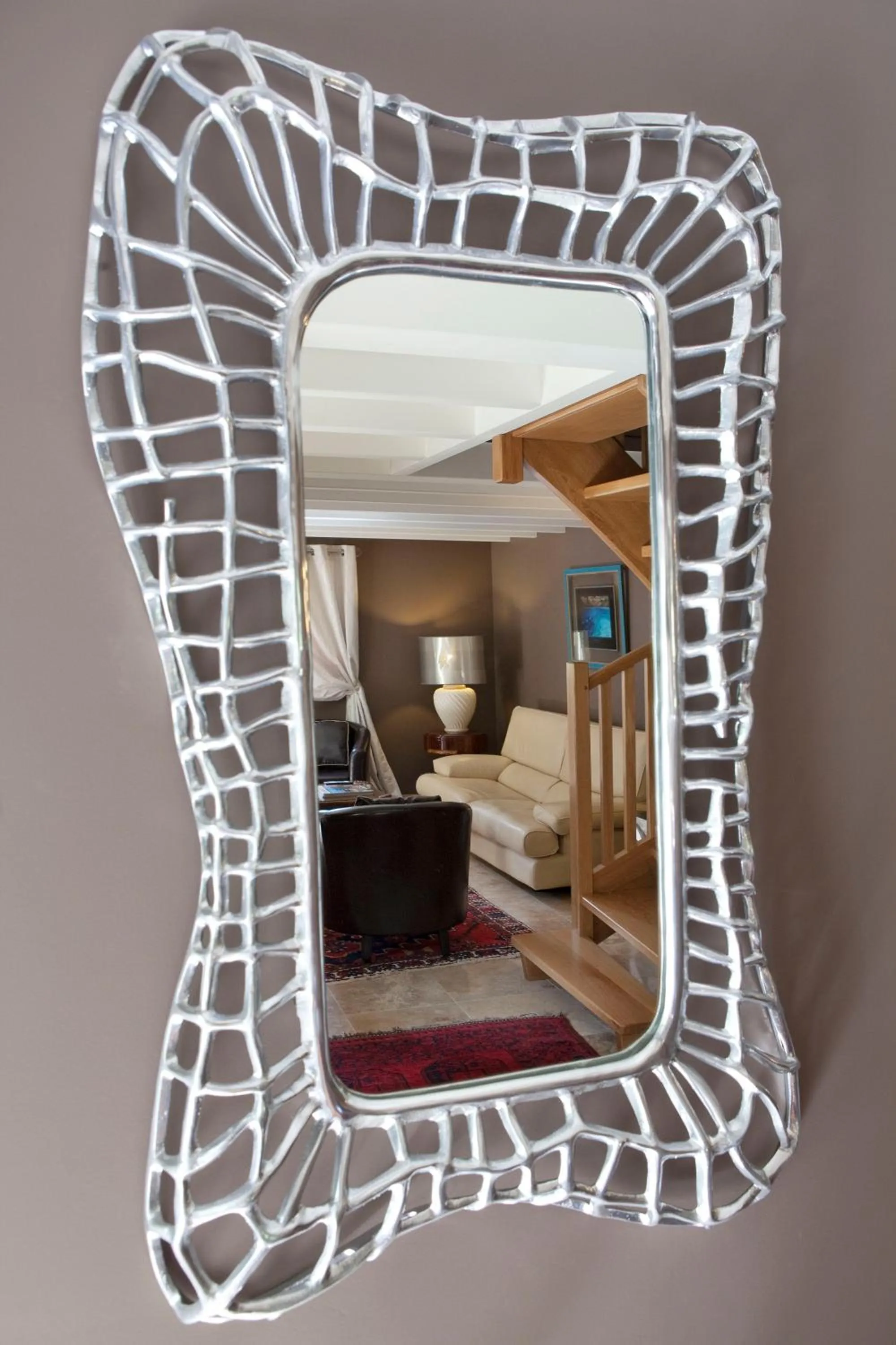 Decorative detail in Logis La Source Bleue