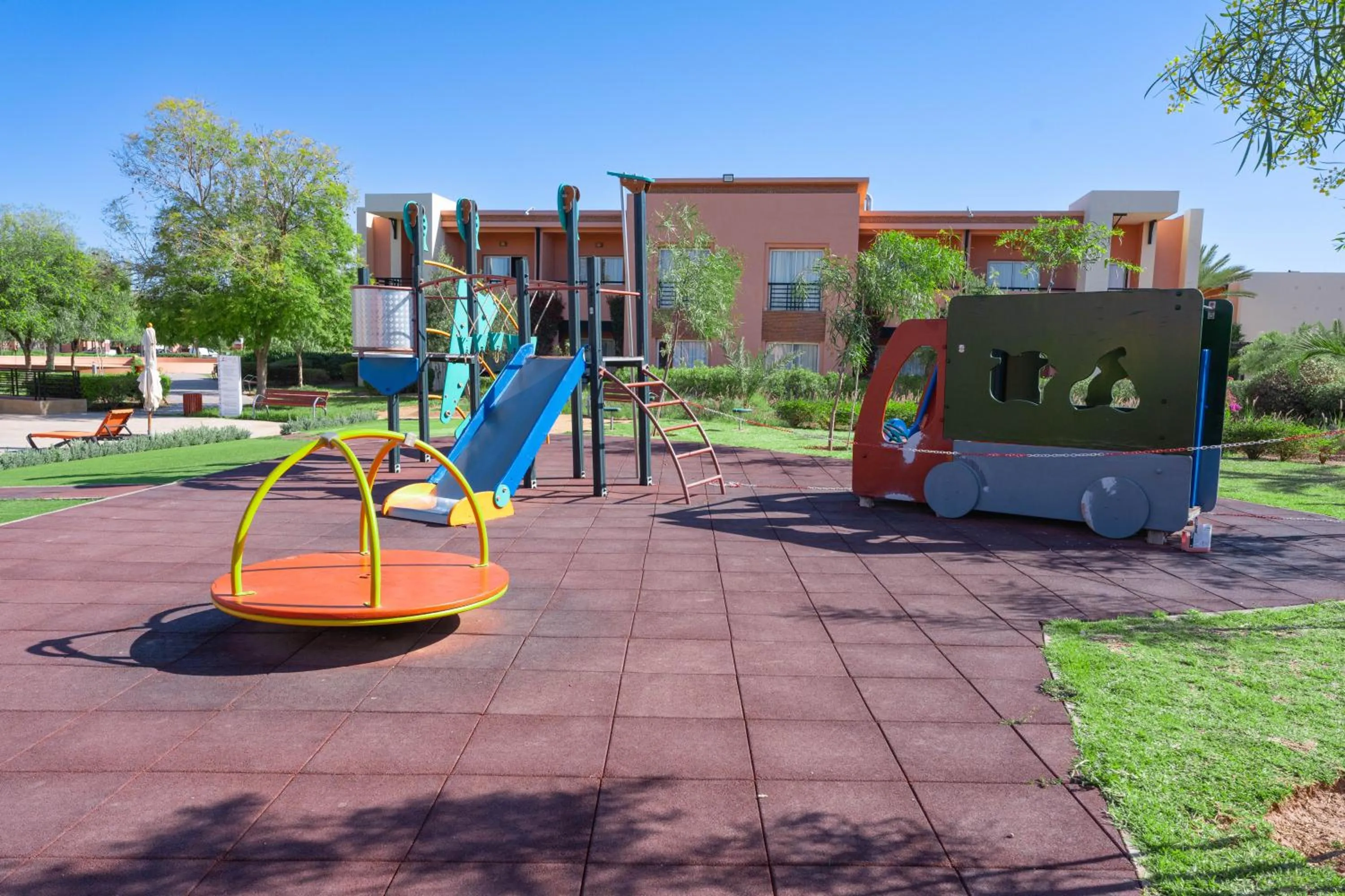 Children play ground in Zephyr Targa Marrakech