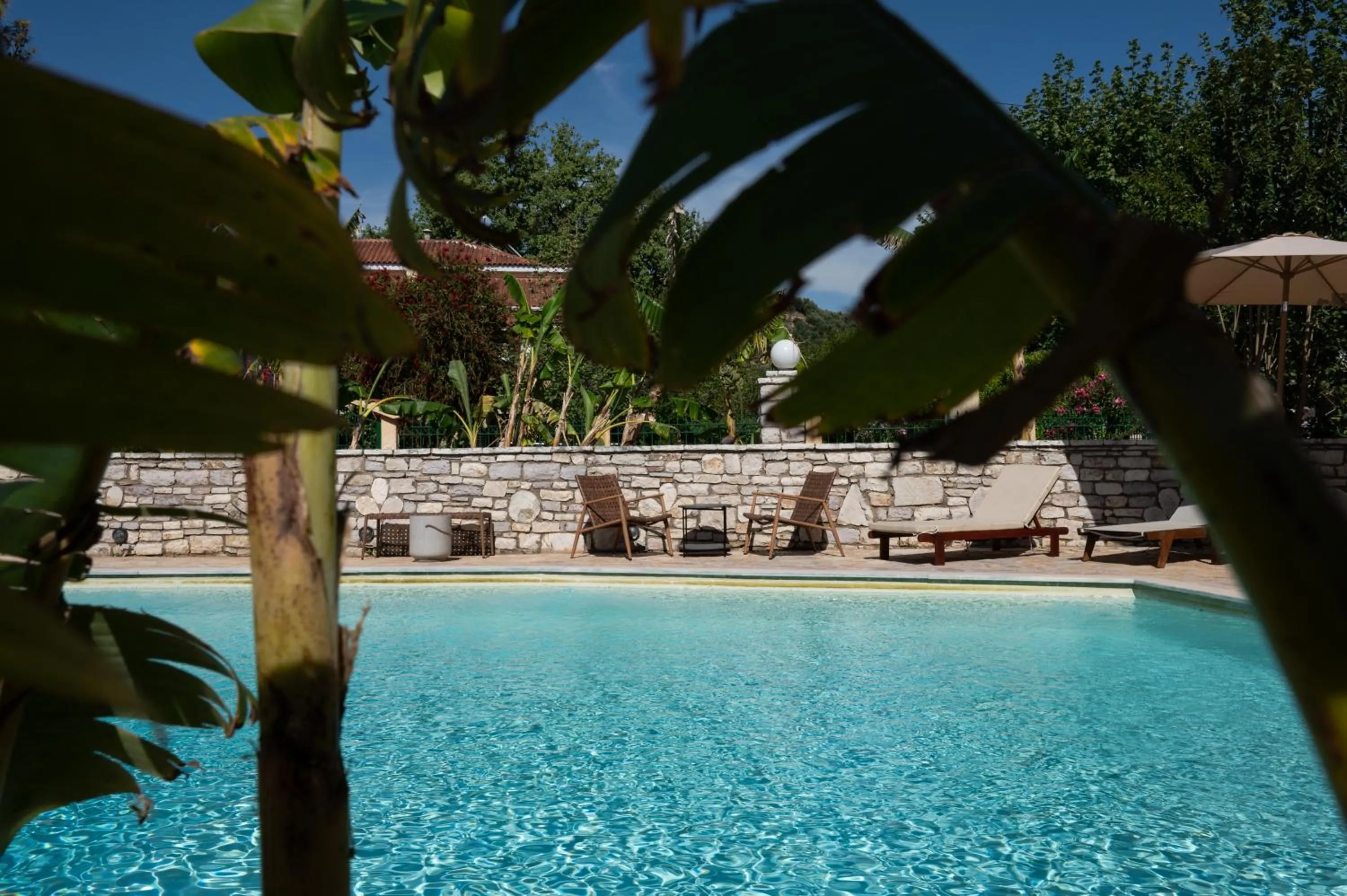 Property building in Kaiafas Lake Hotel