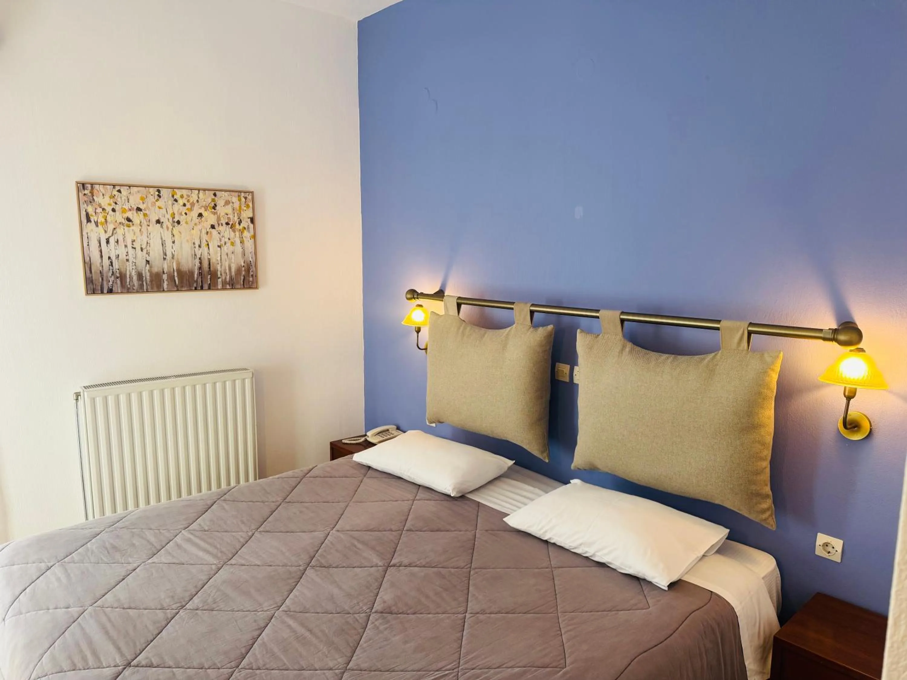 Bed in Artemis Hotel