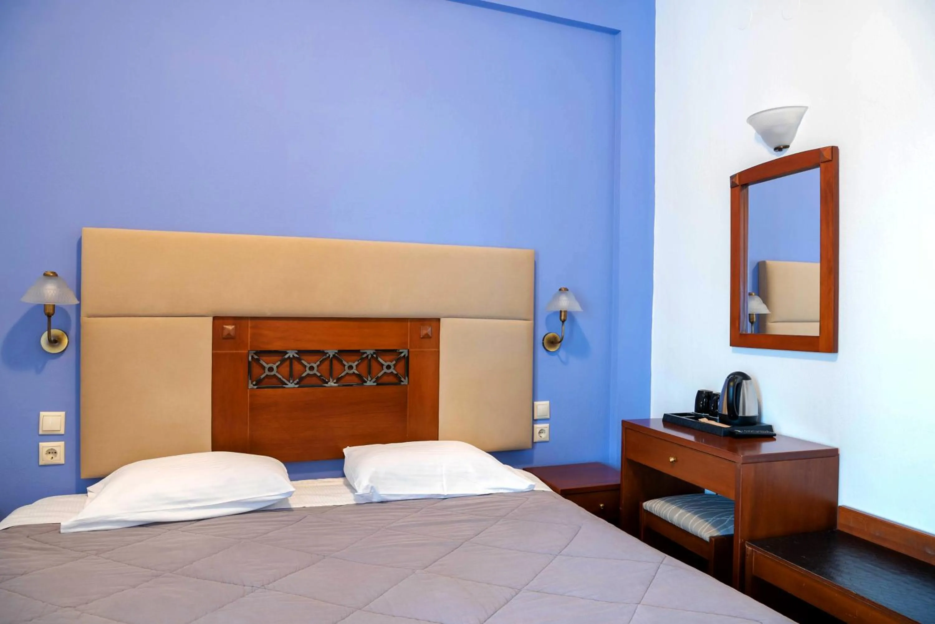 Bed in Artemis Hotel