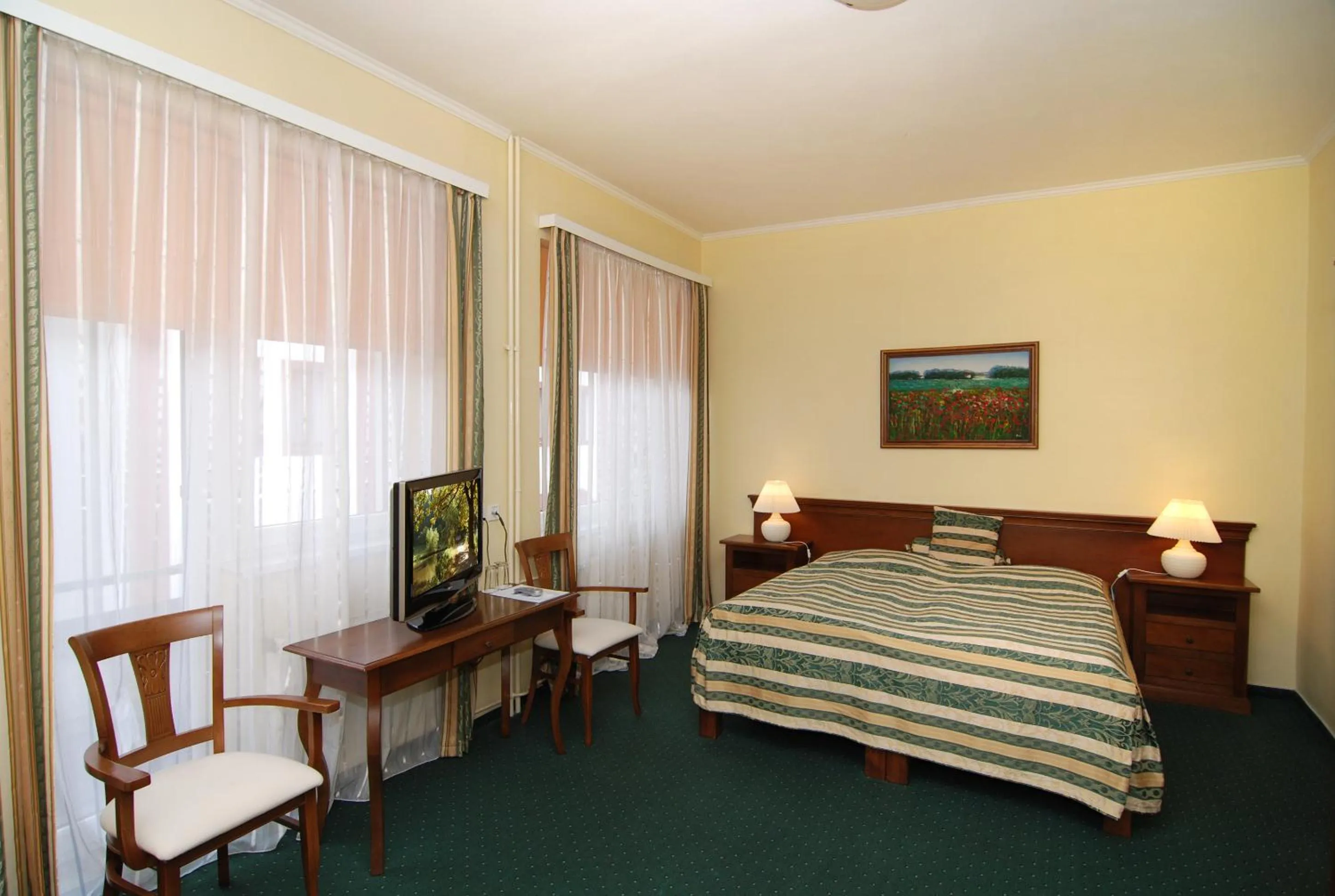 Bed in Hotel Bila Ruze