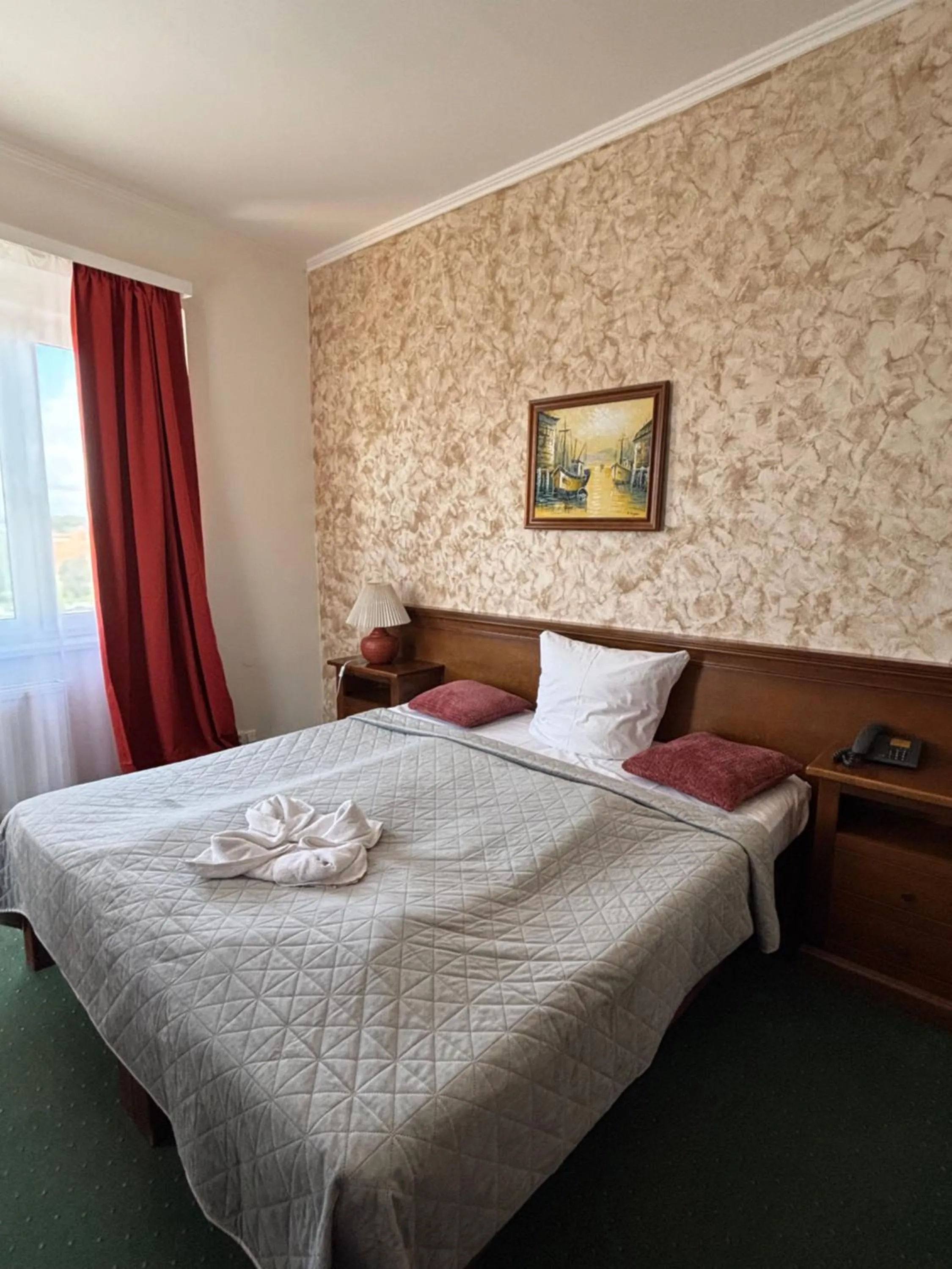 Bed in Hotel Bila Ruze