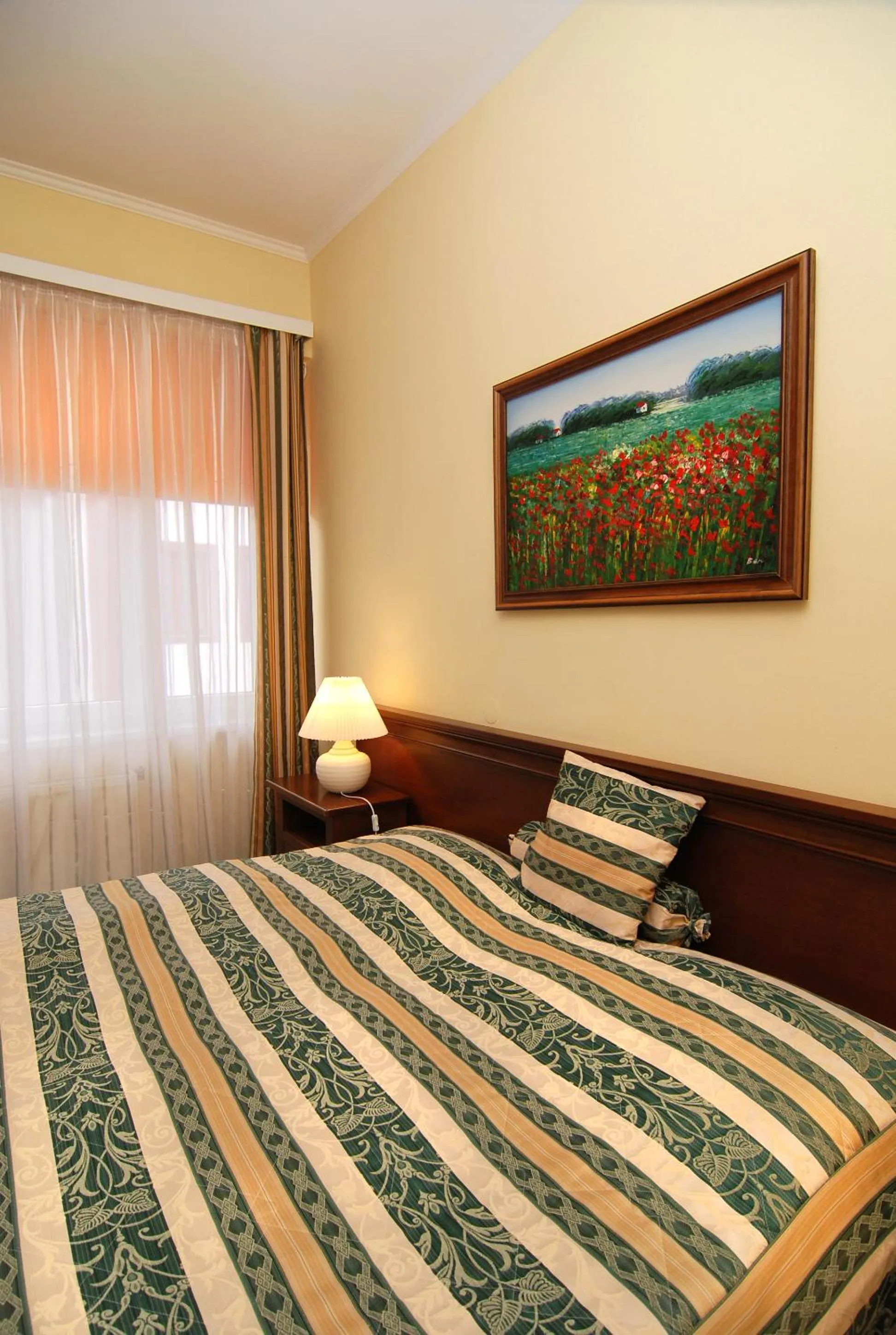 Bed in Hotel Bila Ruze