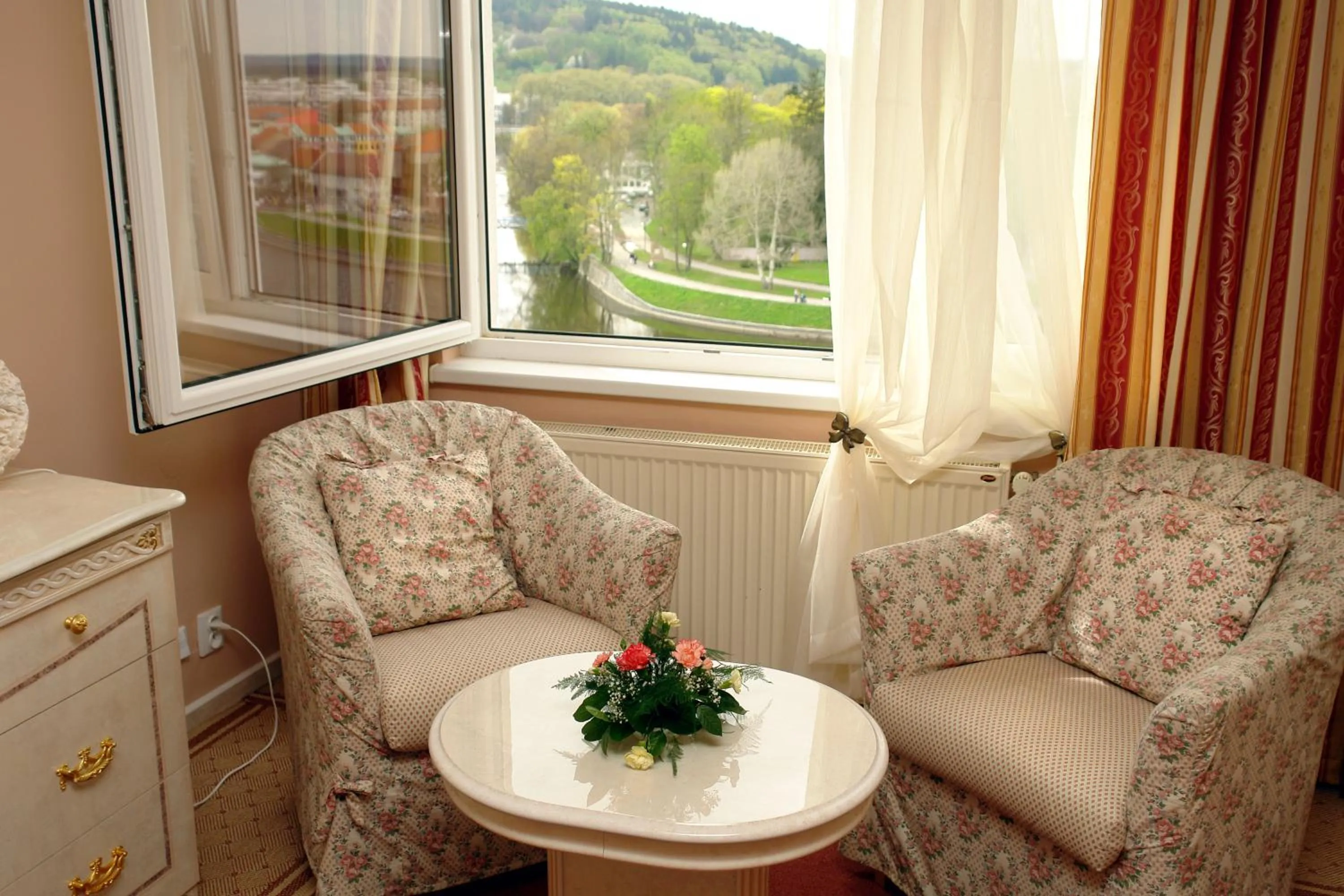 Decorative detail in Hotel Bila Ruze