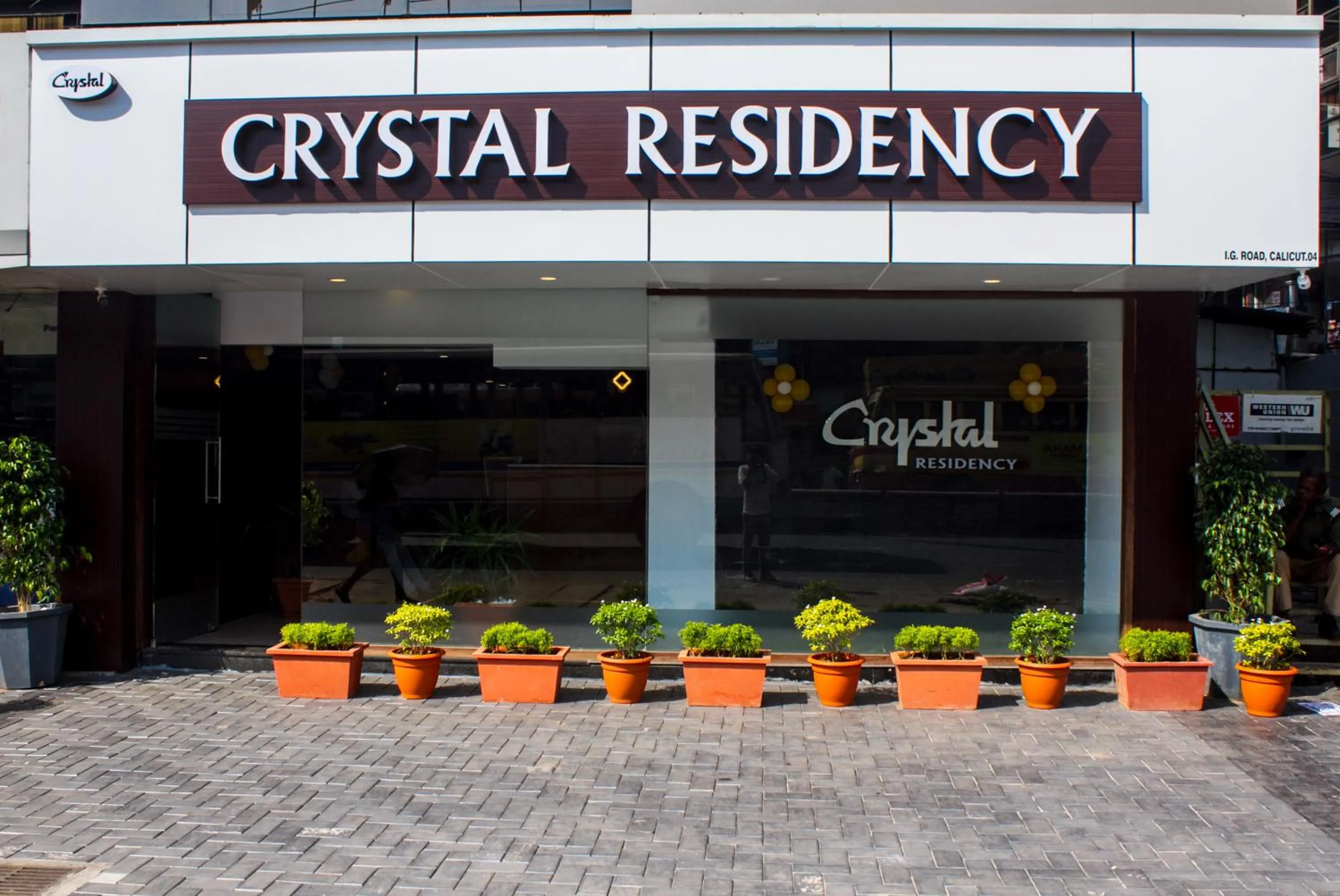 Property building in Nexstay Crystal Residency