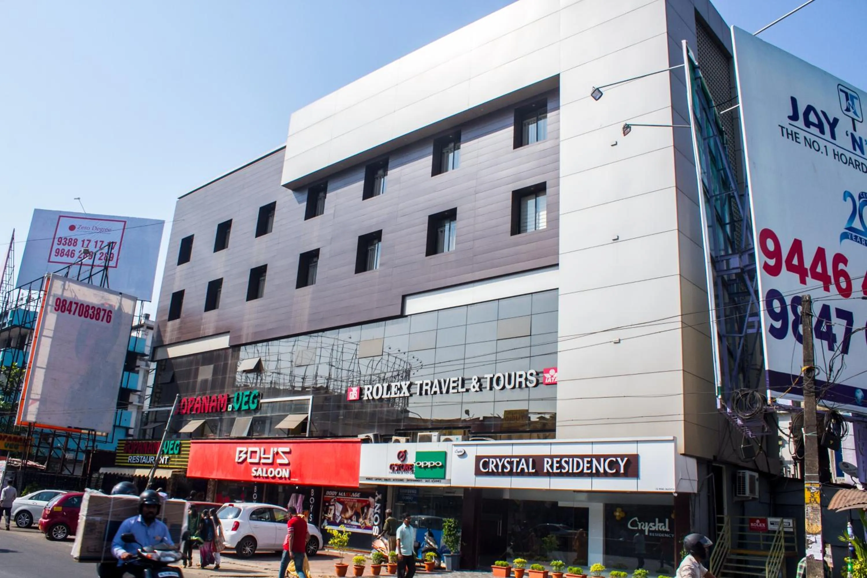 Property building in Nexstay Crystal Residency