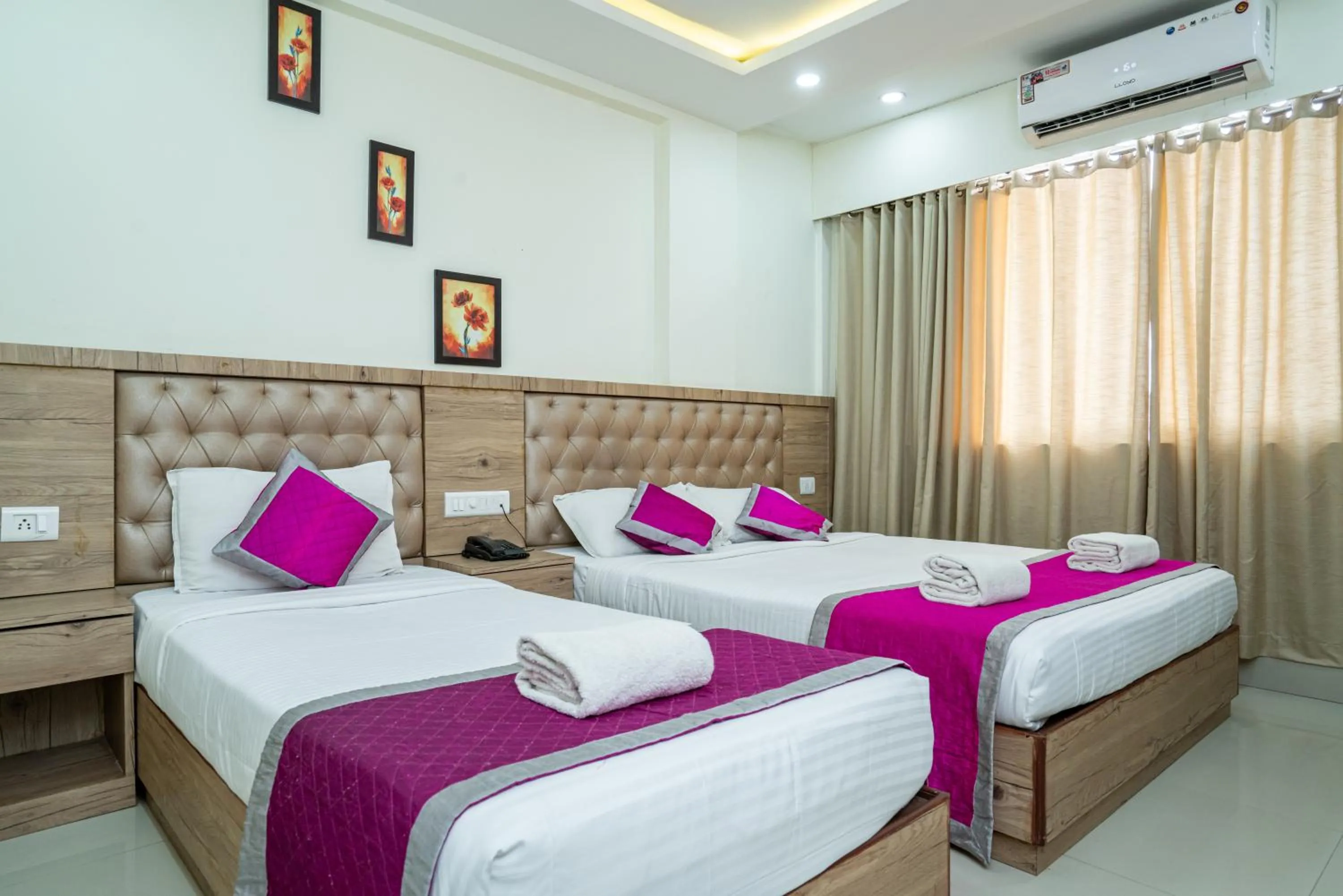 Bed in Nexstay Crystal Residency