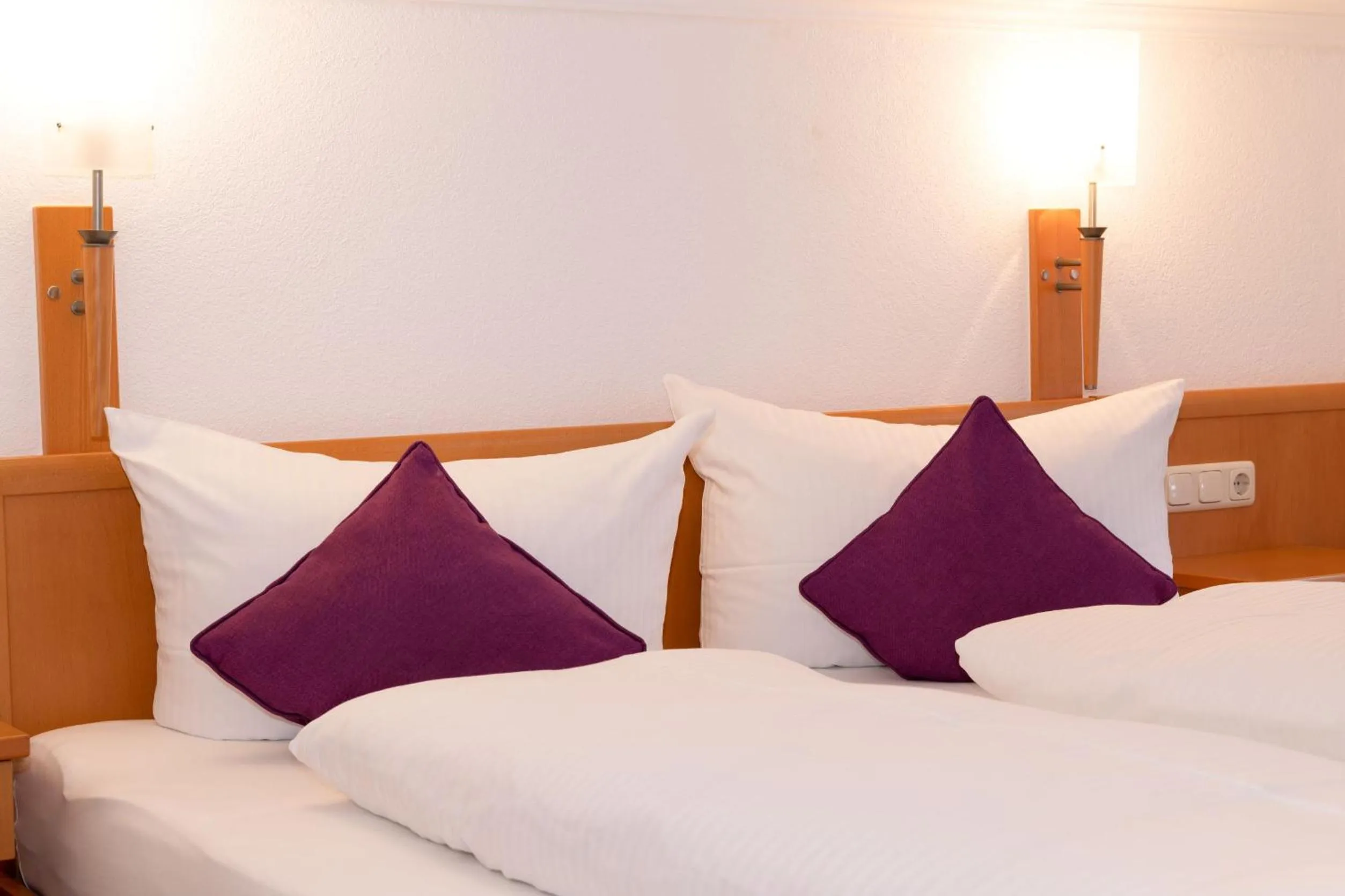 Photo of the whole room, Bed in Hotel St. Nikolaus