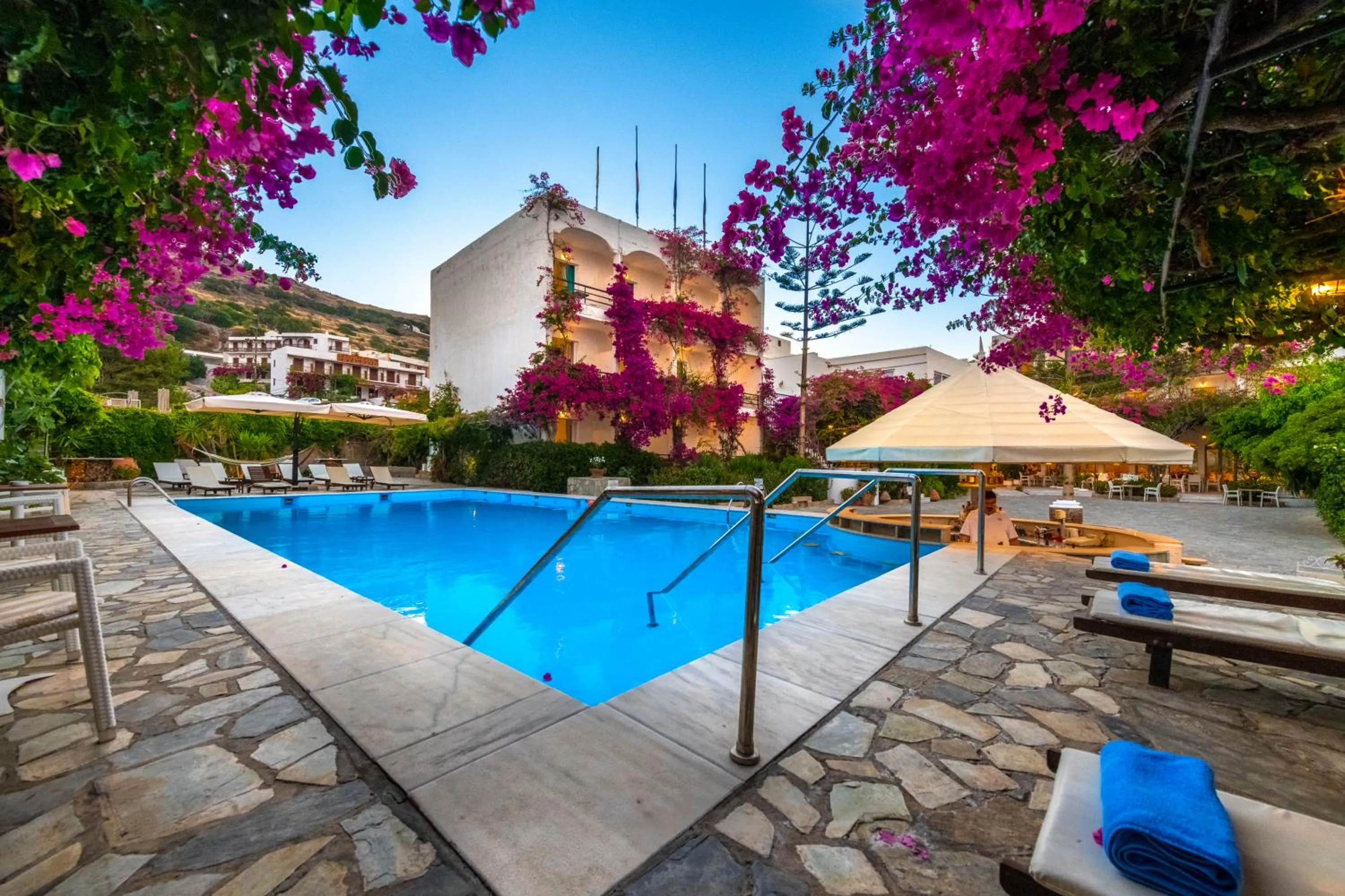 Swimming pool in Skala Hotel