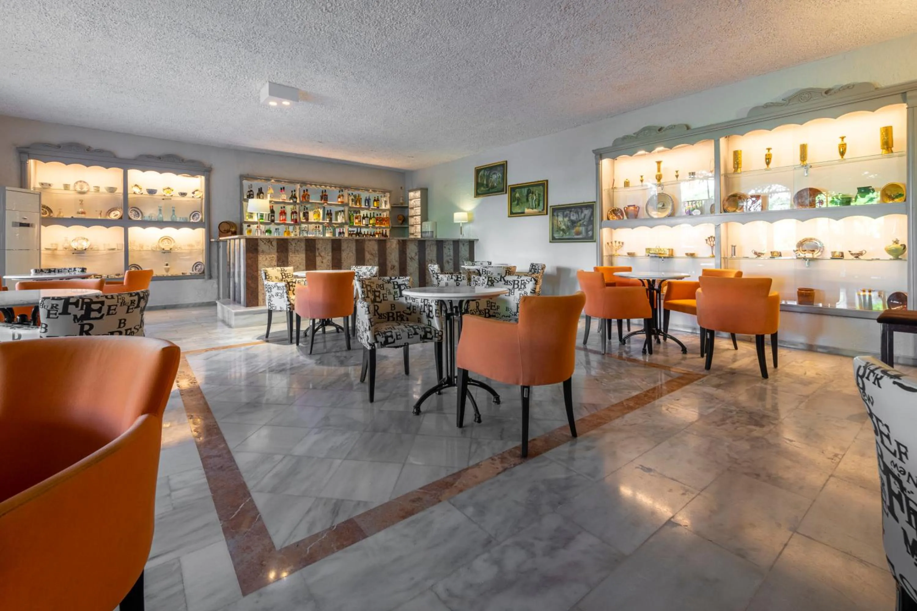 Communal lounge/ TV room in Skala Hotel