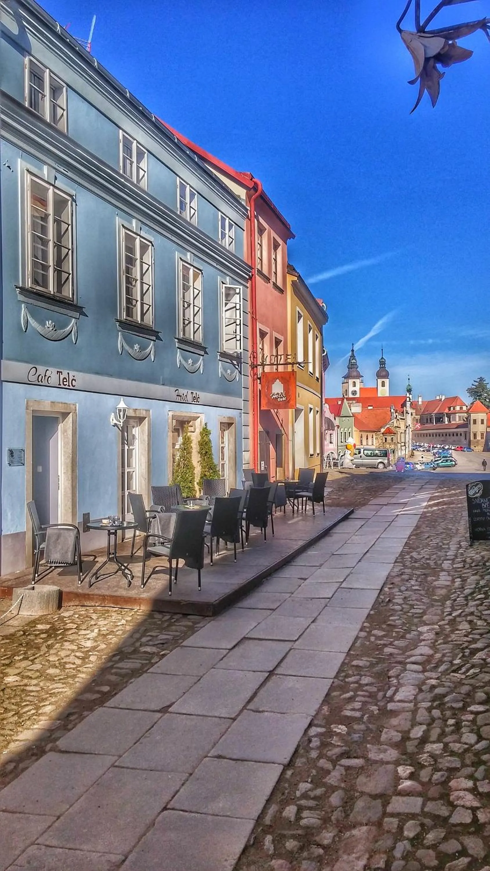Facade/entrance in Hotel Telč