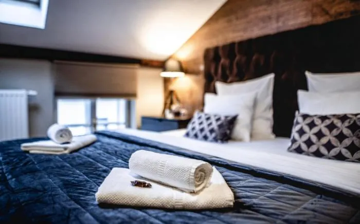 Bed in Hotel Telč